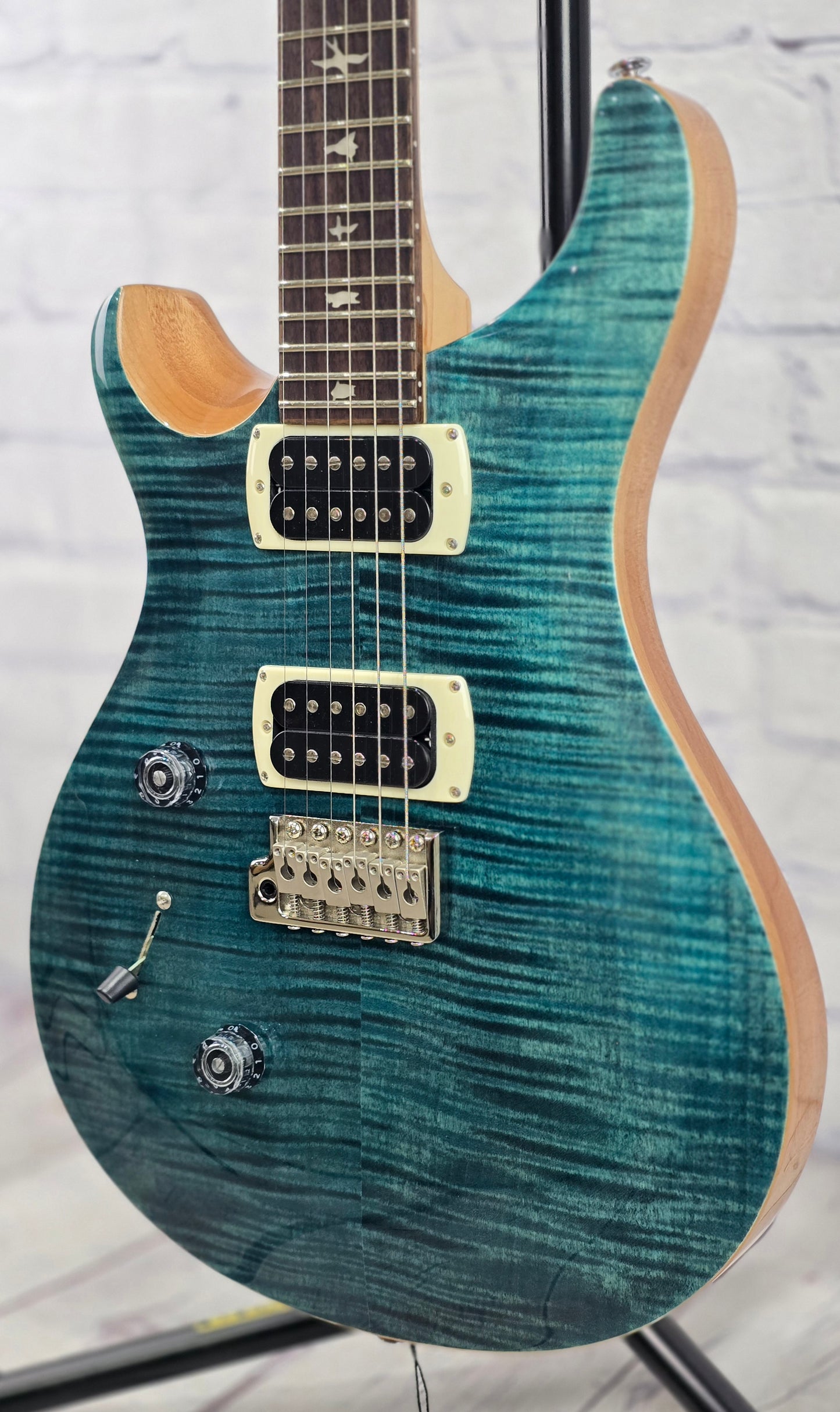 Paul Reed Smith PRS Guitars SE Custom 24 Left-Handed Electric Guitar Slate Blue