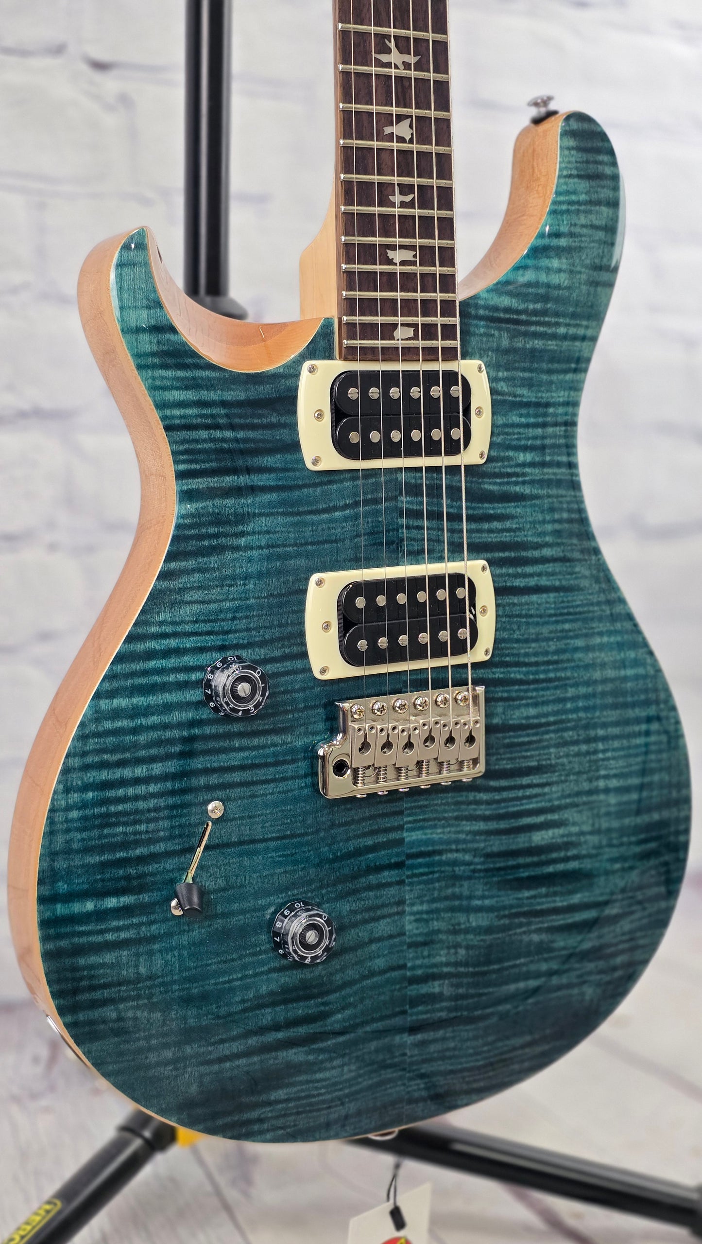 Paul Reed Smith PRS Guitars SE Custom 24 Left-Handed Electric Guitar Slate Blue