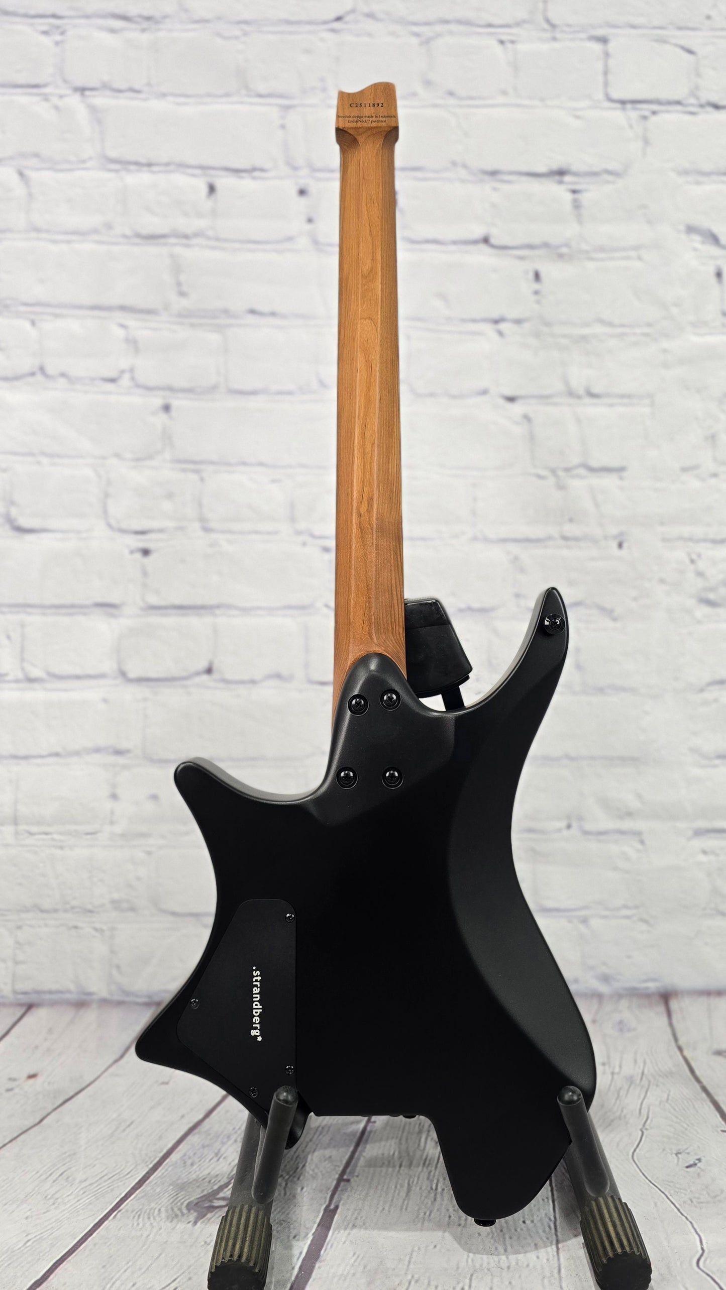 Strandberg Boden Essential 6 String Electric Guitar Black Granite