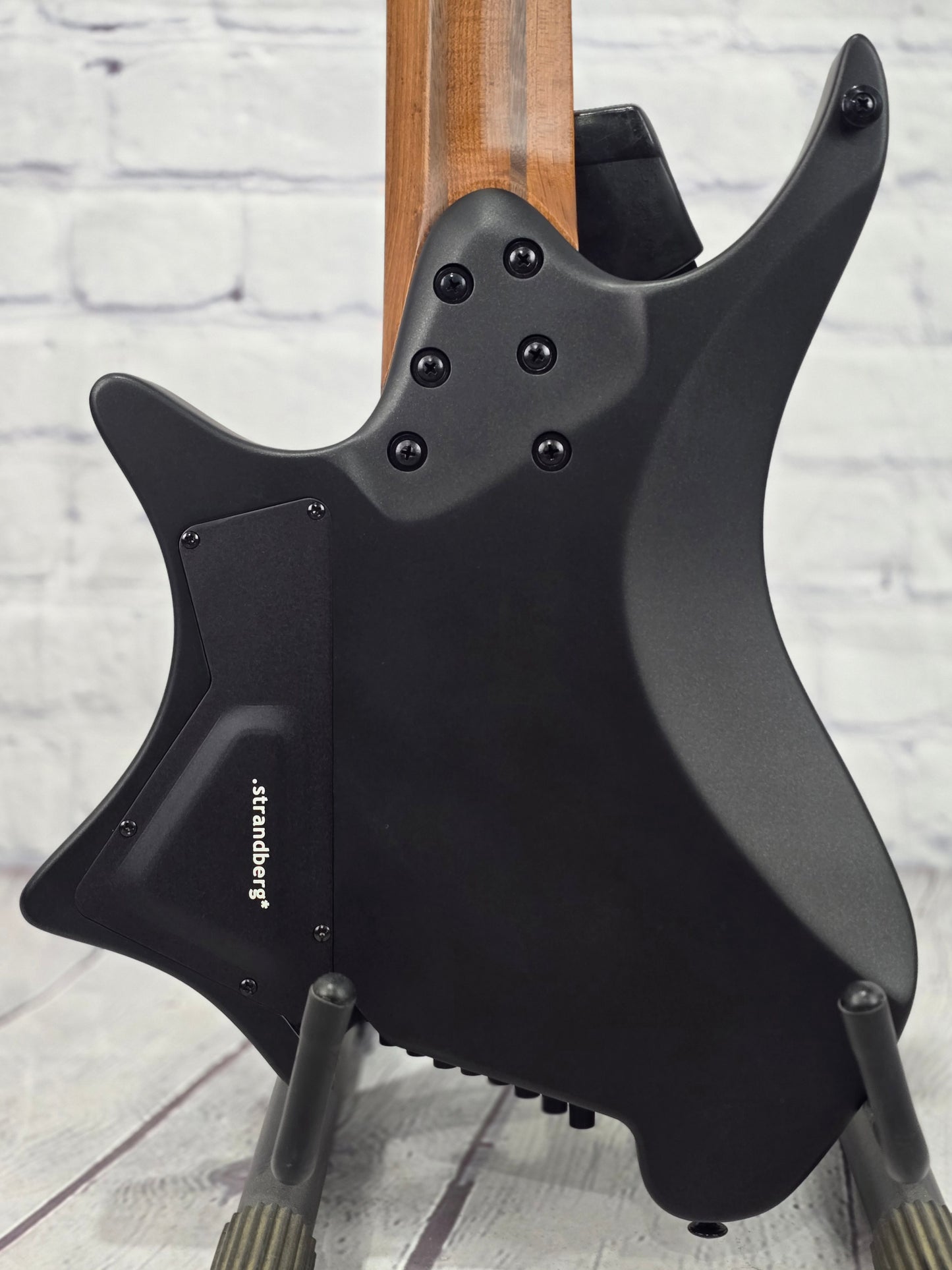 Strandberg Boden Standard N2.8 8 String Electric Guitar Black Satin Metallic