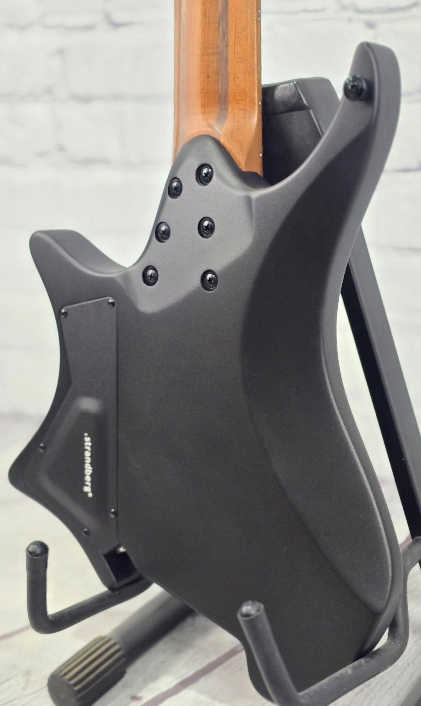 Strandberg Boden Standard N2.8 8 String Electric Guitar Black Satin Metallic