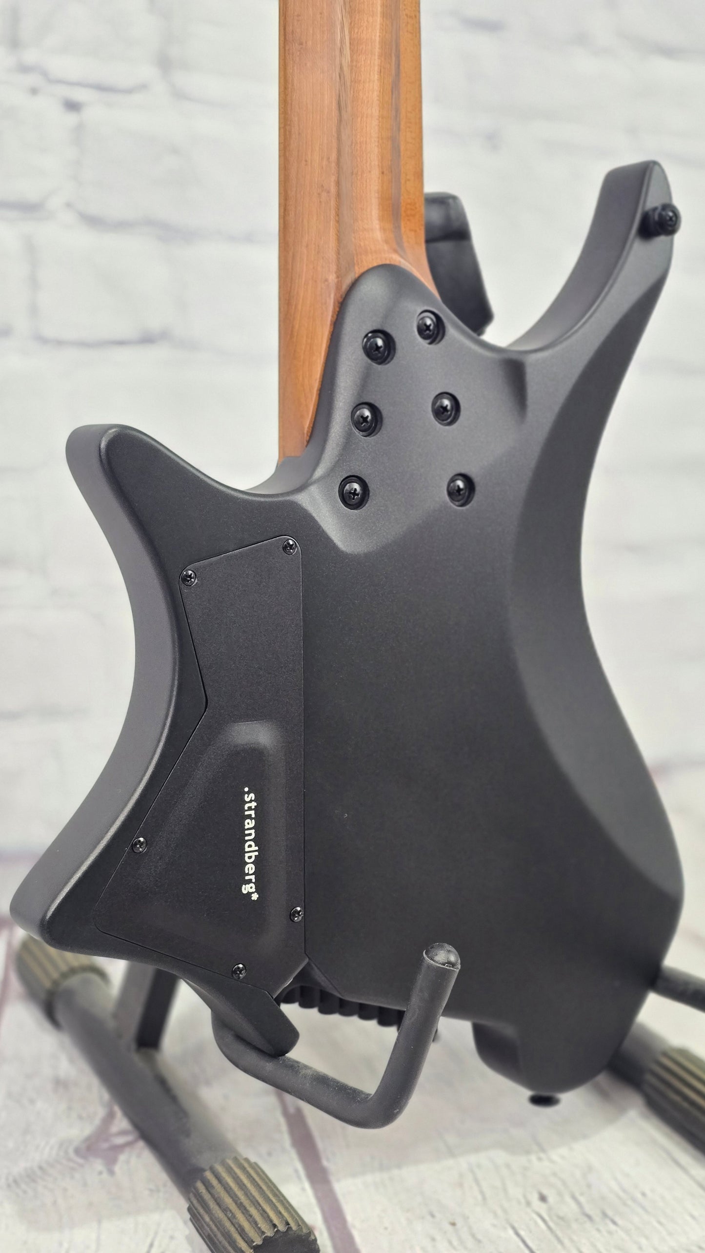 Strandberg Boden Standard N2.8 8 String Electric Guitar Black Satin Metallic