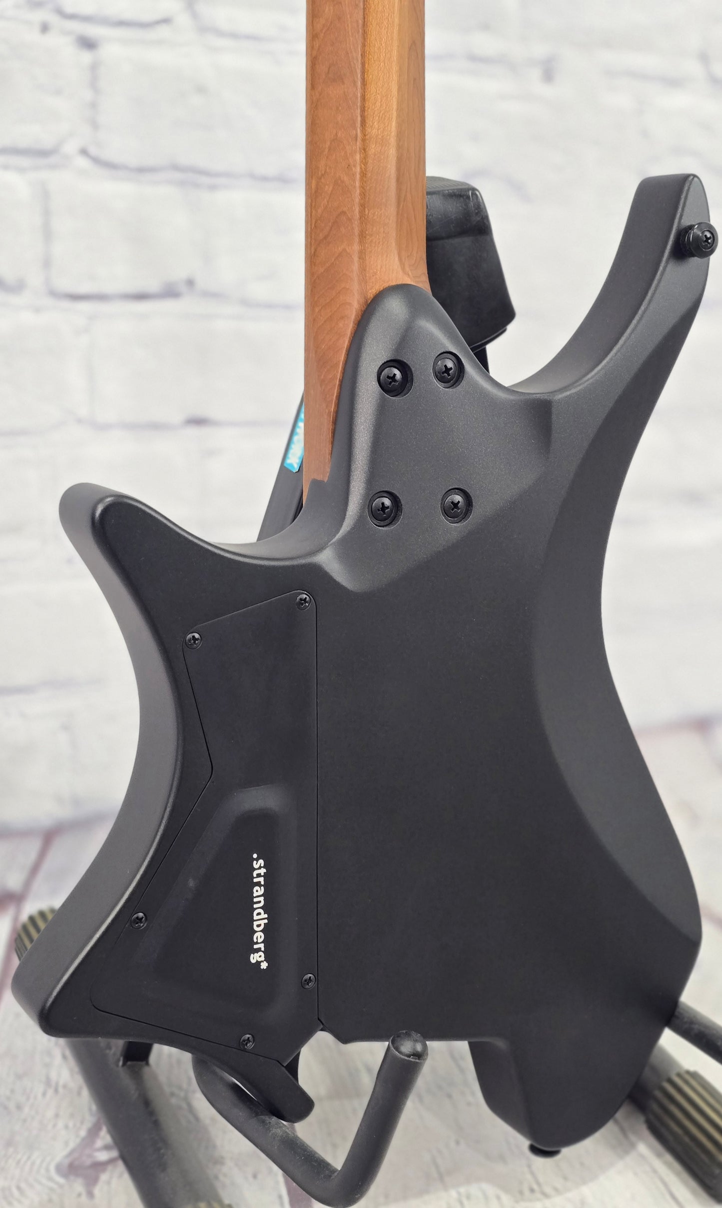 Strandberg Boden Standard N2.6 6 String Electric Guitar Black Satin Metallic