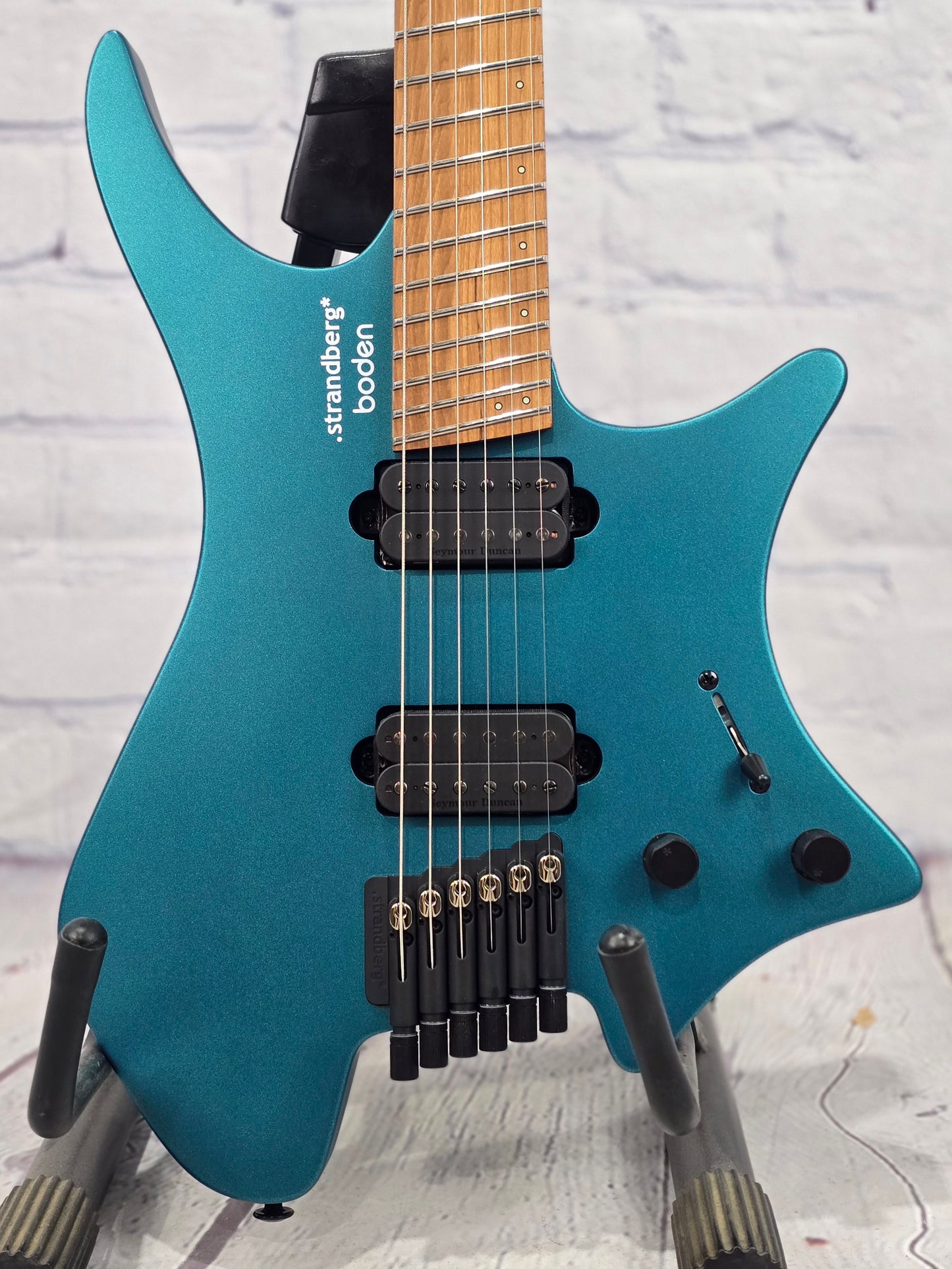 Strandberg Boden Standard N2.6 6 String Electric Guitar Transformative Teal Metallic