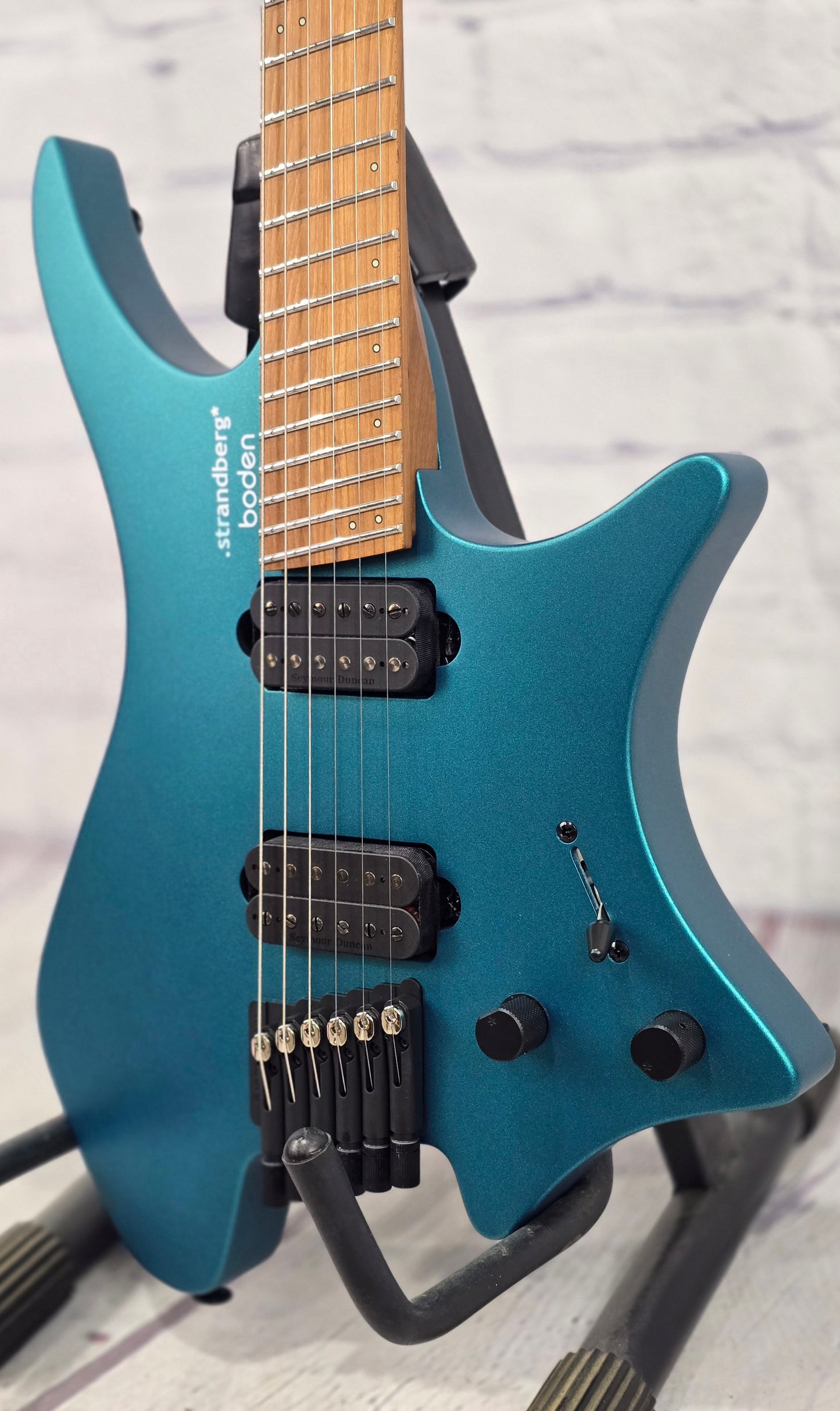 Strandberg Boden Standard N2.6 6 String Electric Guitar Transformative Teal Metallic
