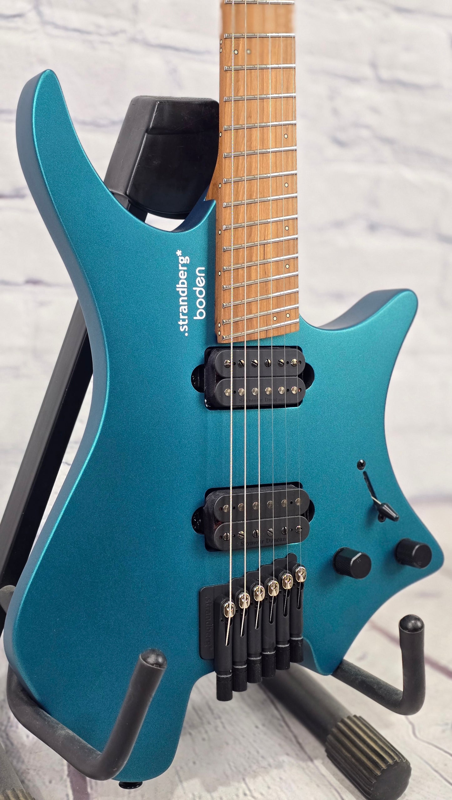 Strandberg Boden Standard N2.6 6 String Electric Guitar Transformative Teal Metallic