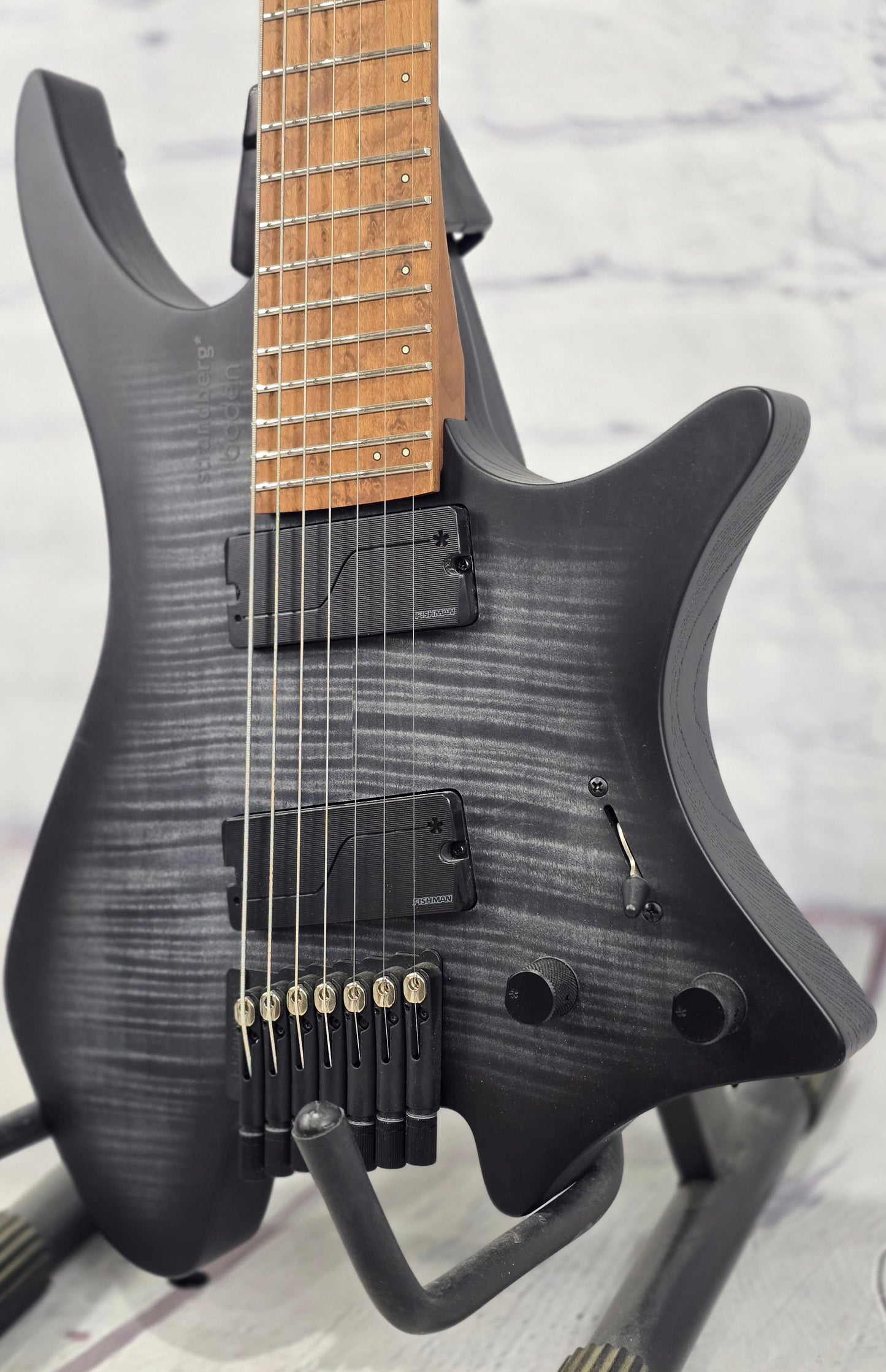 Strandberg Boden Original N2.7 7 String Electric Guitar Black Denim Satin
