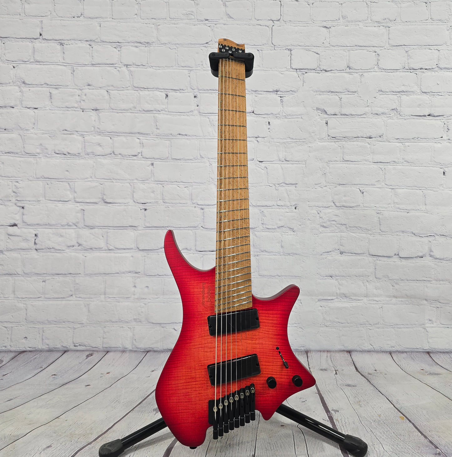 Strandberg Boden Original N2.8 8 String Electric Guitar Sunset Coral Burst Satin