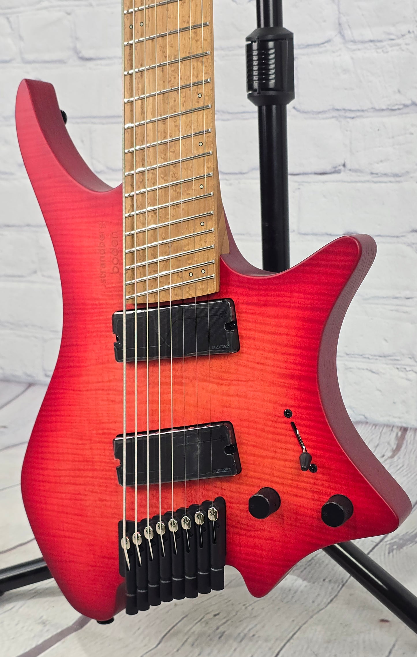 Strandberg Boden Original N2.8 8 String Electric Guitar Sunset Coral Burst Satin
