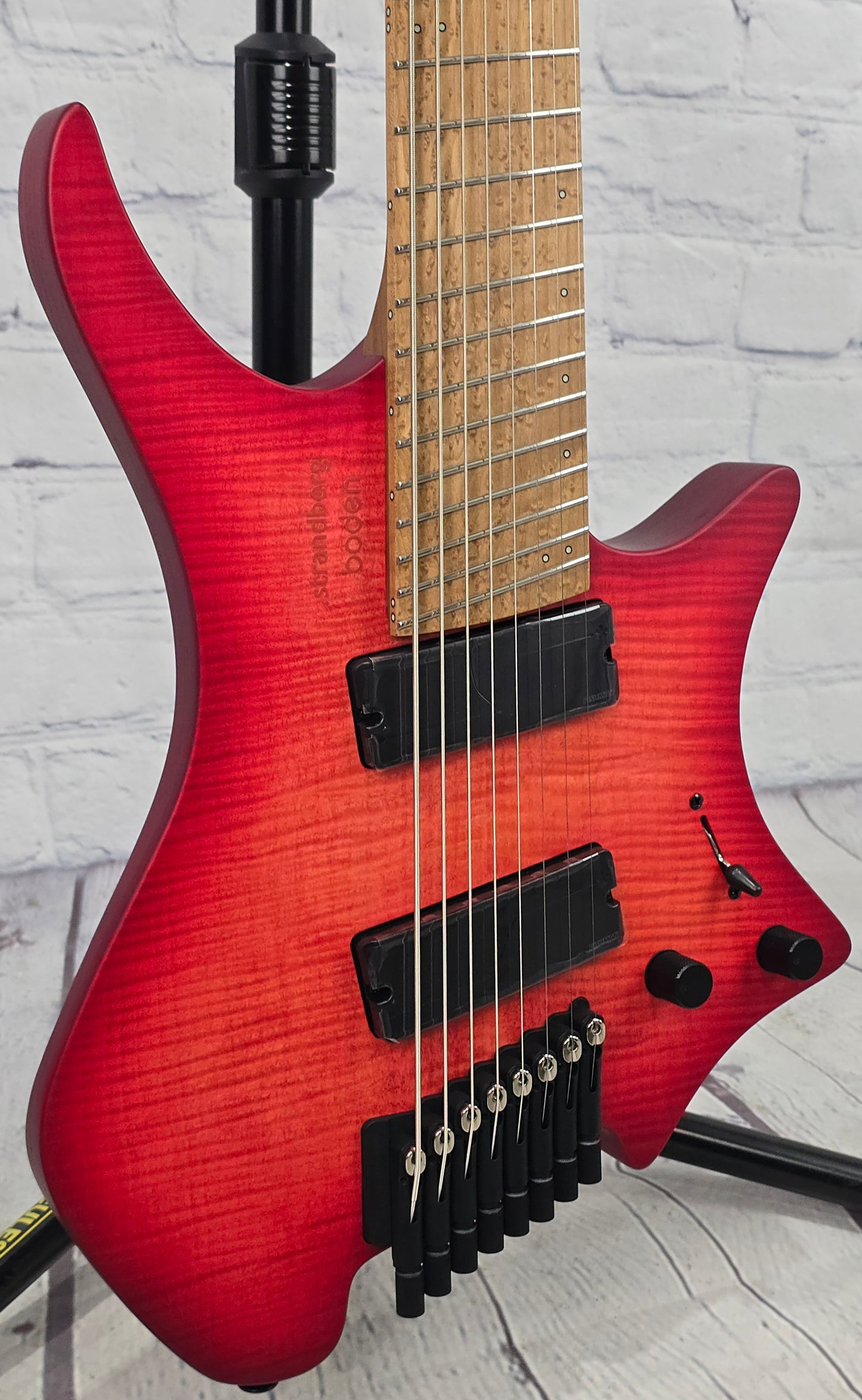 Strandberg Boden Original N2.8 8 String Electric Guitar Sunset Coral Burst Satin