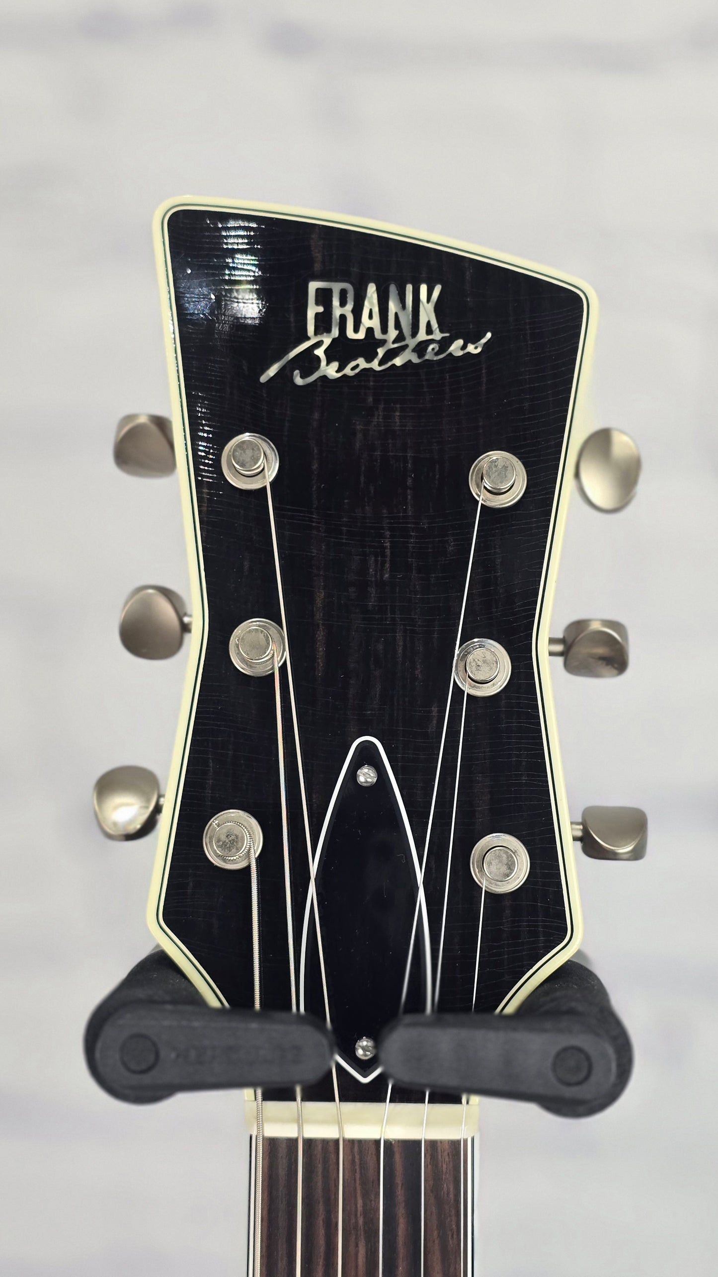 Frank Brothers Arcade One Figured Koa 6 String Electric Guitar Natural