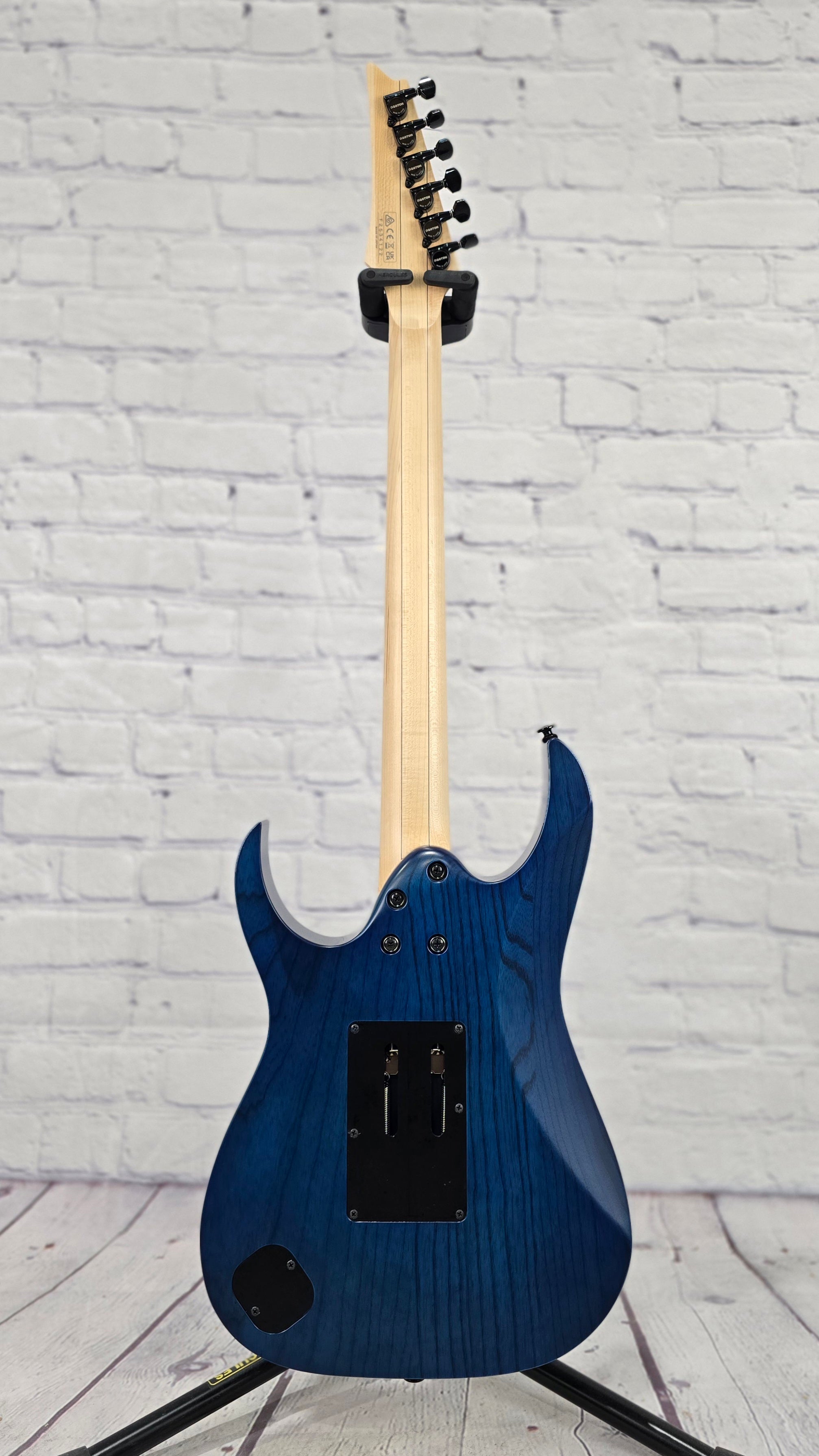 Ibanez Prestige RG653DX TDF 6 String Electric Guitar Transparent