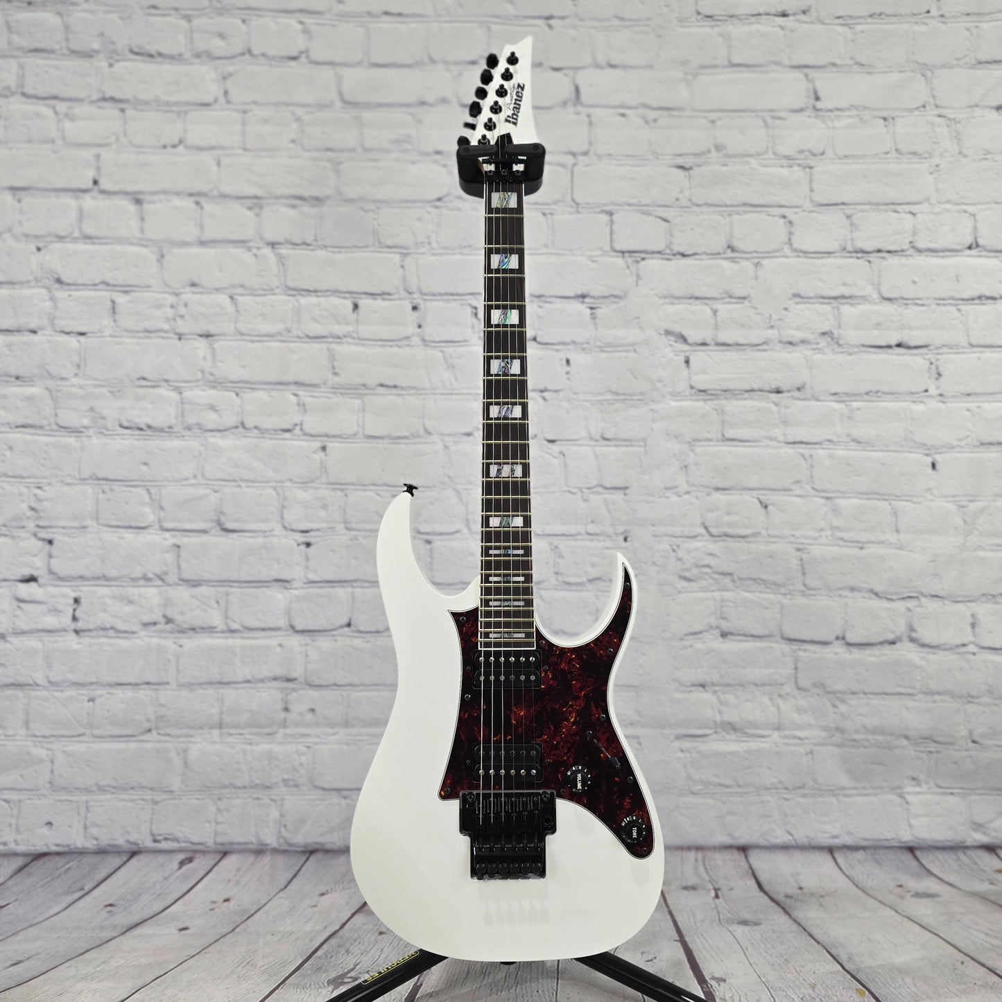 Ibanez Prestige RG653DX WHF 6 String Electric Guitar White Flat