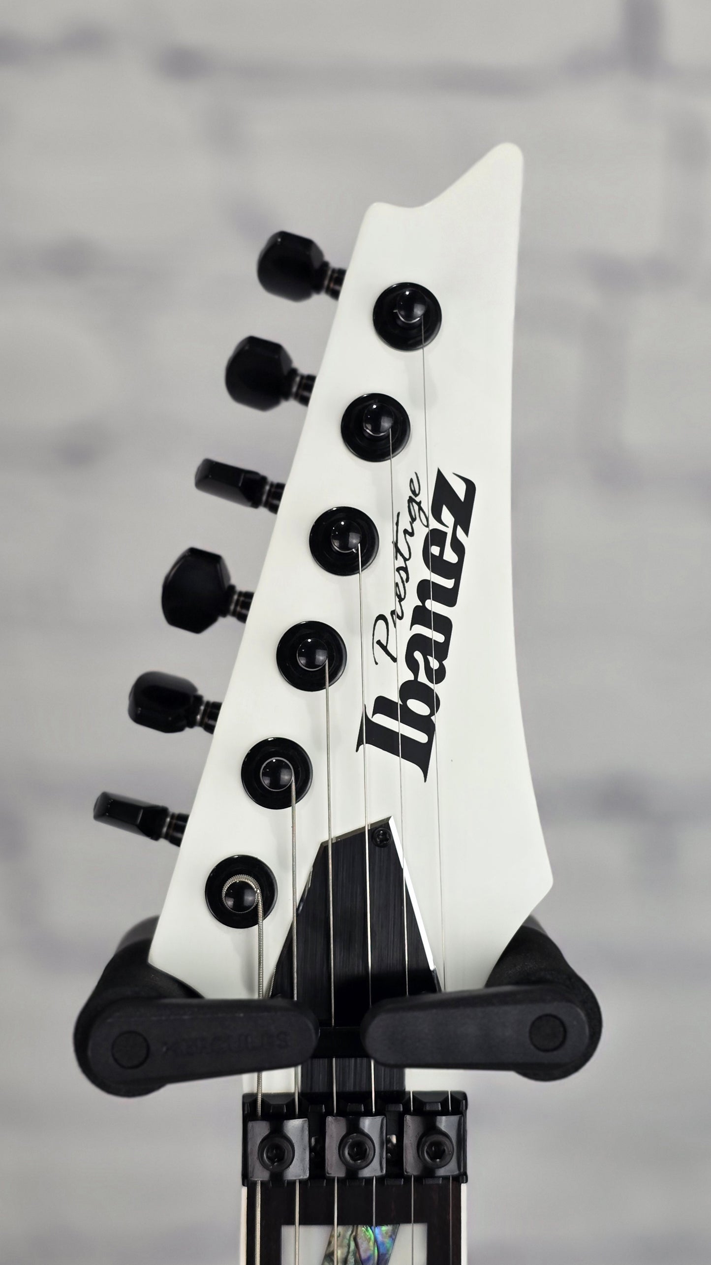 Ibanez Prestige RG653DX WHF 6 String Electric Guitar White Flat