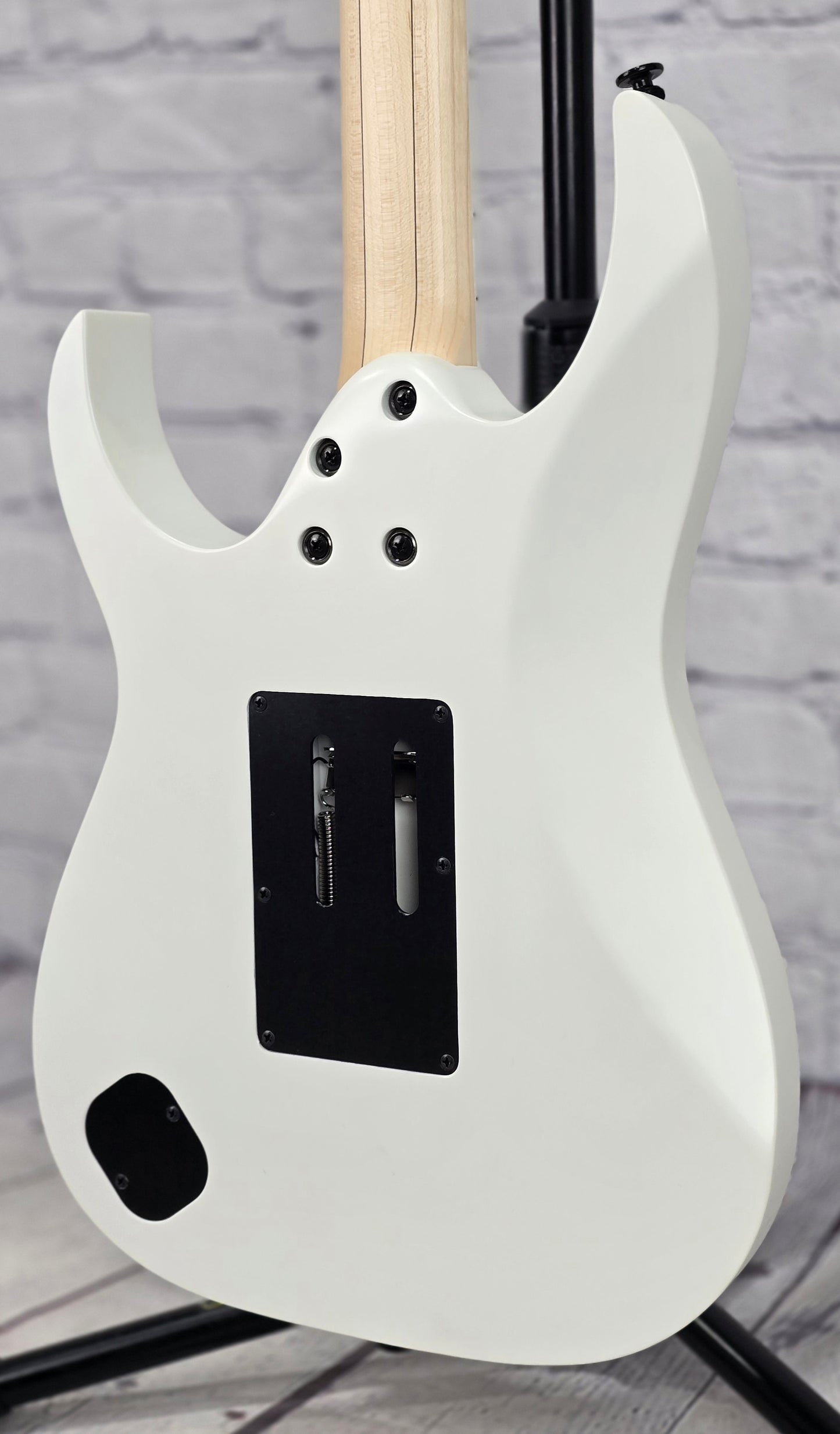 Ibanez Prestige RG653DX WHF 6 String Electric Guitar White Flat