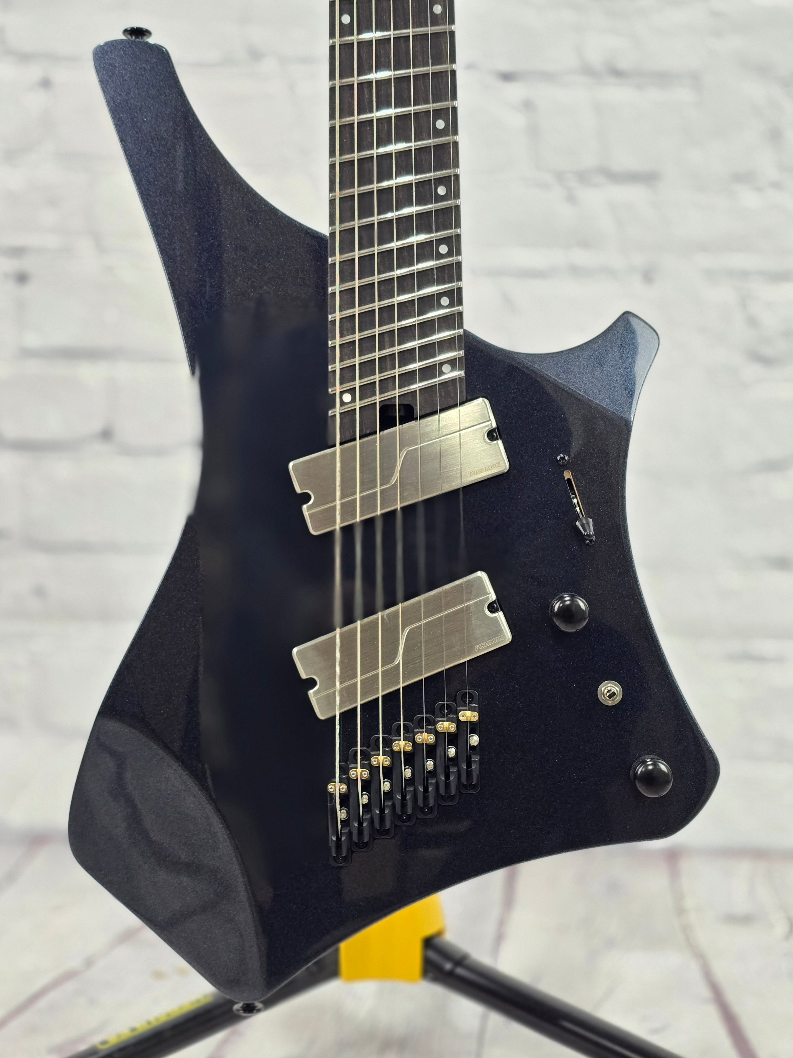 Ibanez Alpha A527 IPT 7 String Electric Guitar Iron Pewter