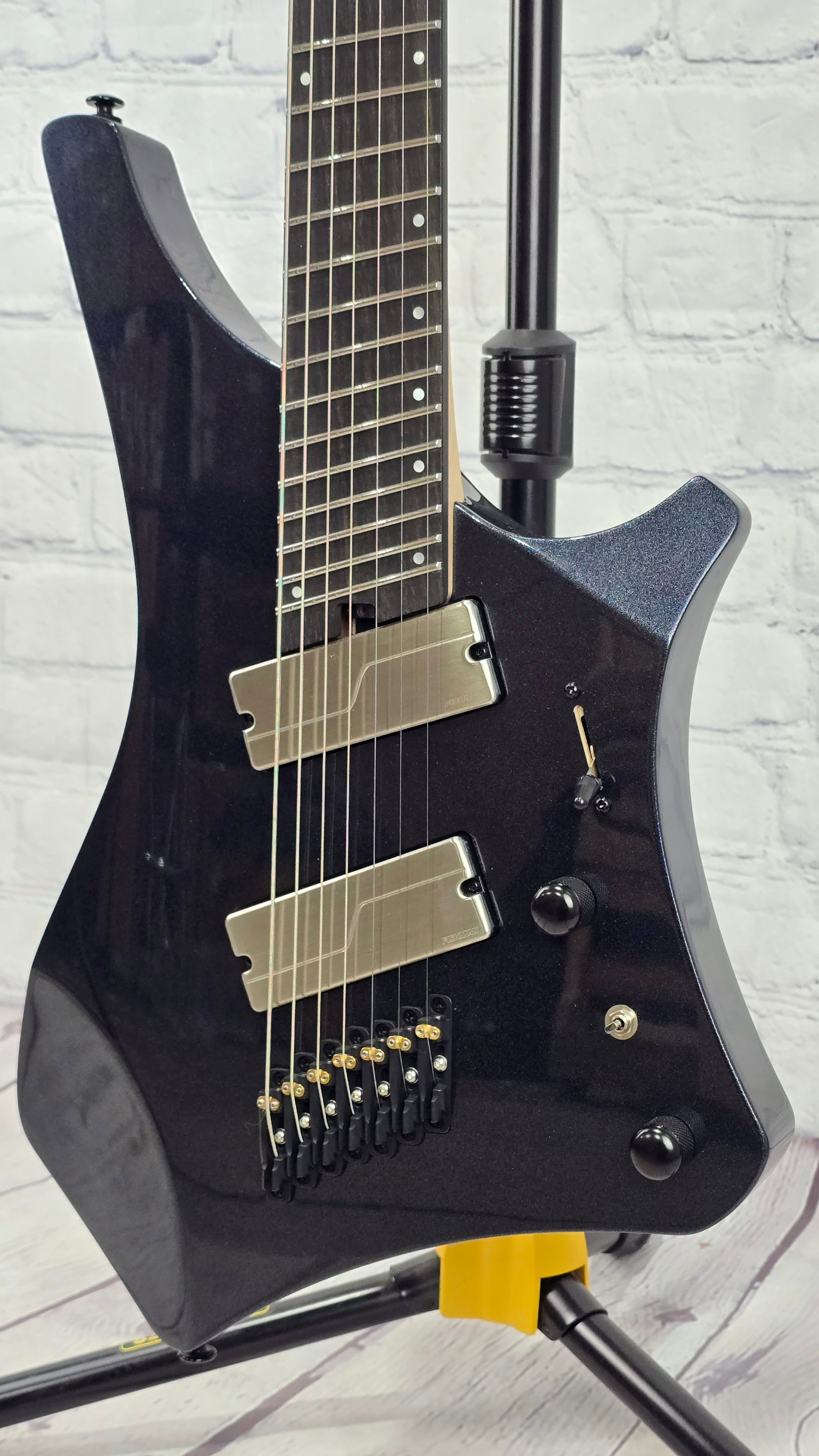 Ibanez Alpha A527 IPT 7 String Electric Guitar Iron Pewter