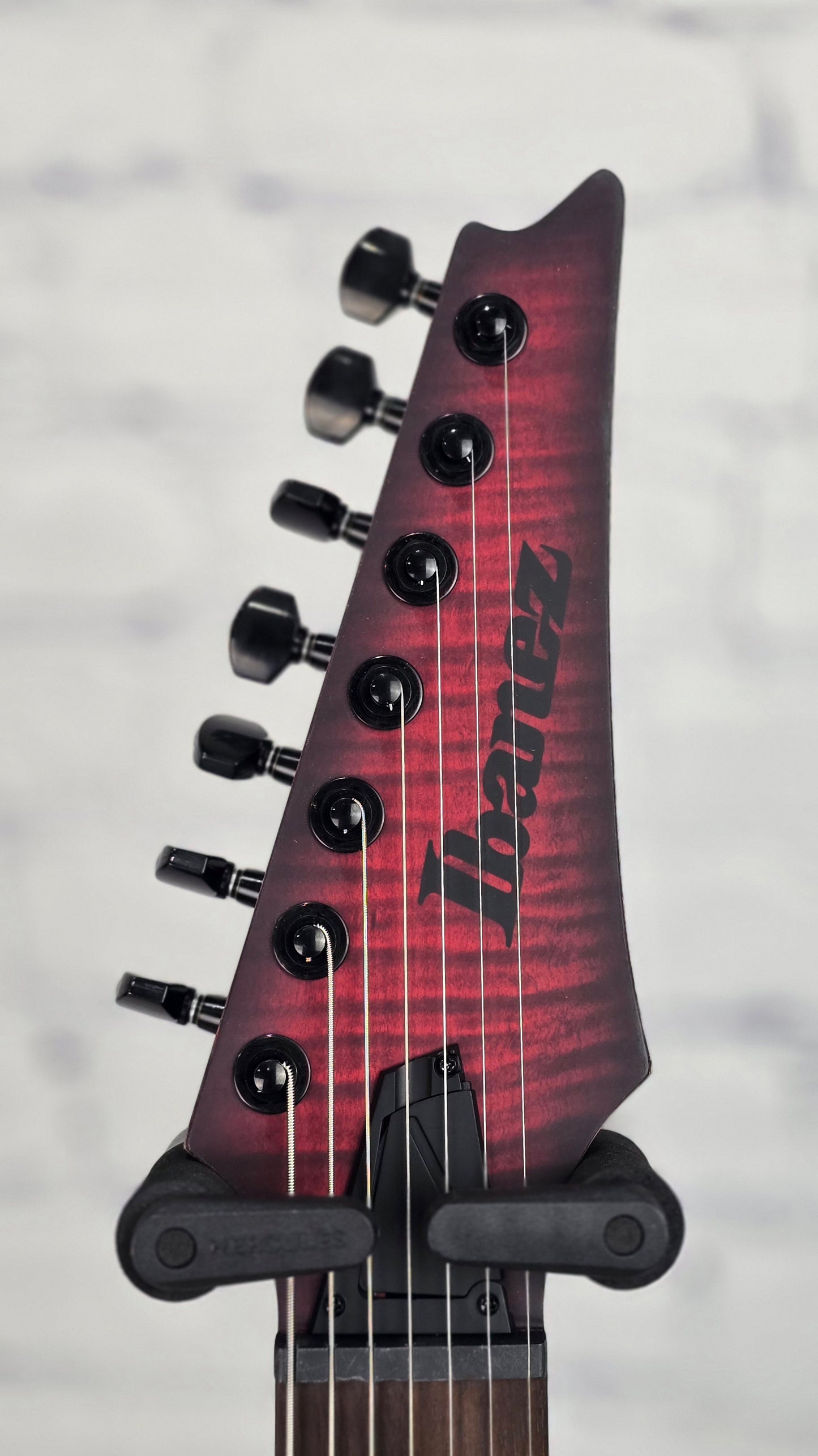 Ibanez RGD721FA WVF 7 String Electric Guitar Stained Wine Red Burst Flat