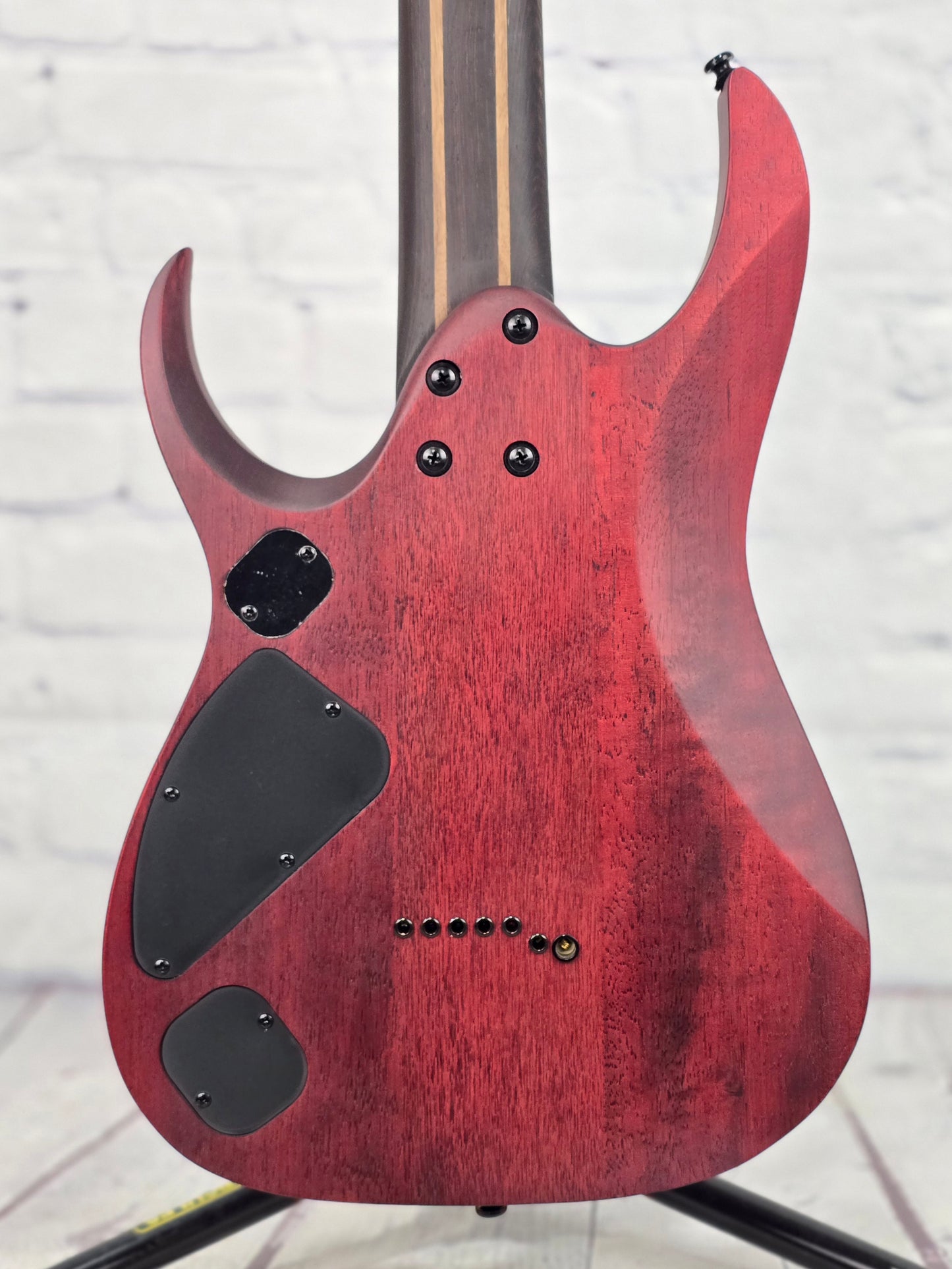 Ibanez RGD721FA WVF 7 String Electric Guitar Stained Wine Red Burst Flat