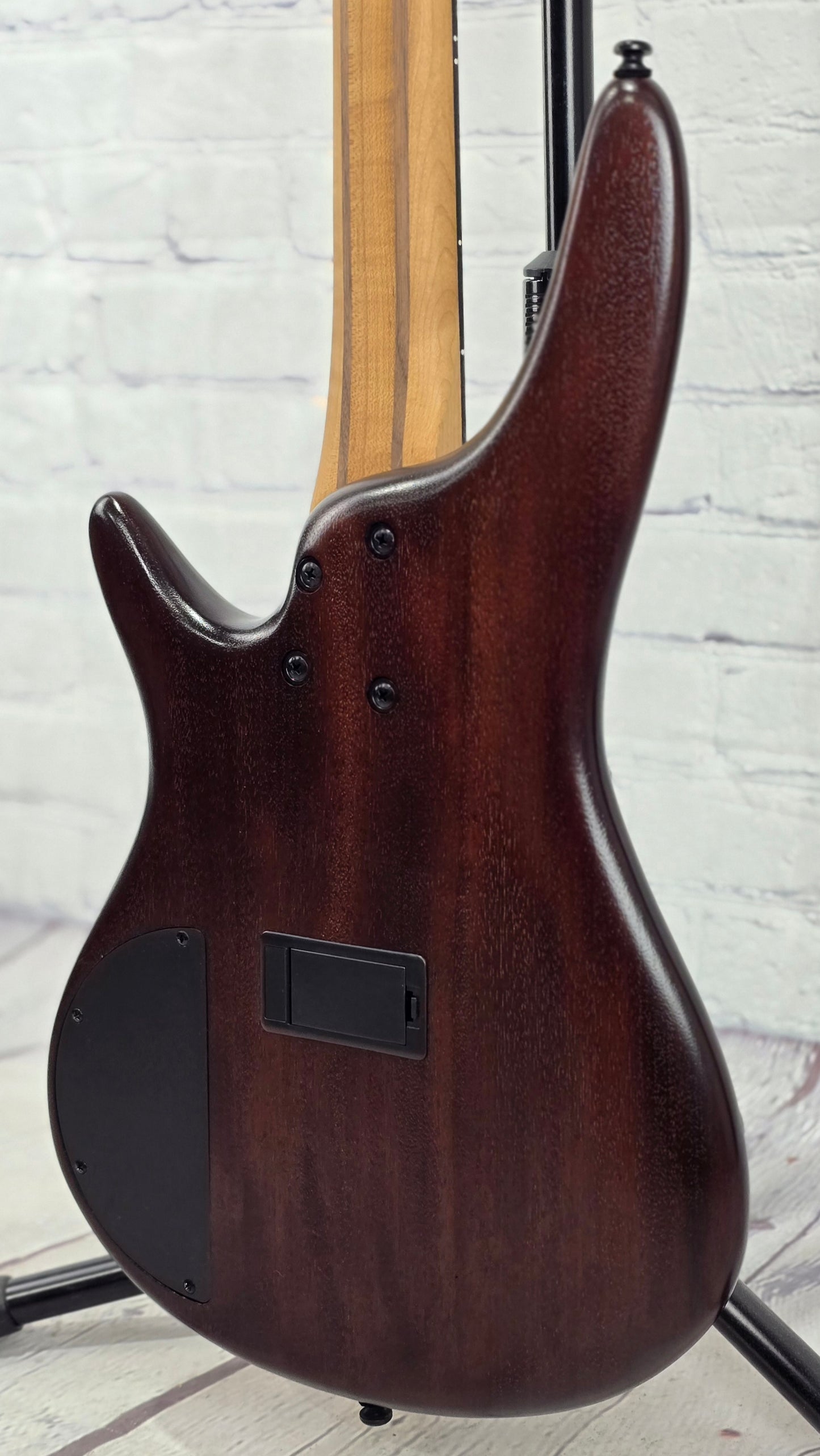 Ibanez SR500A MHL 4 String Bass Mahogany Brown Burst Low Gloss