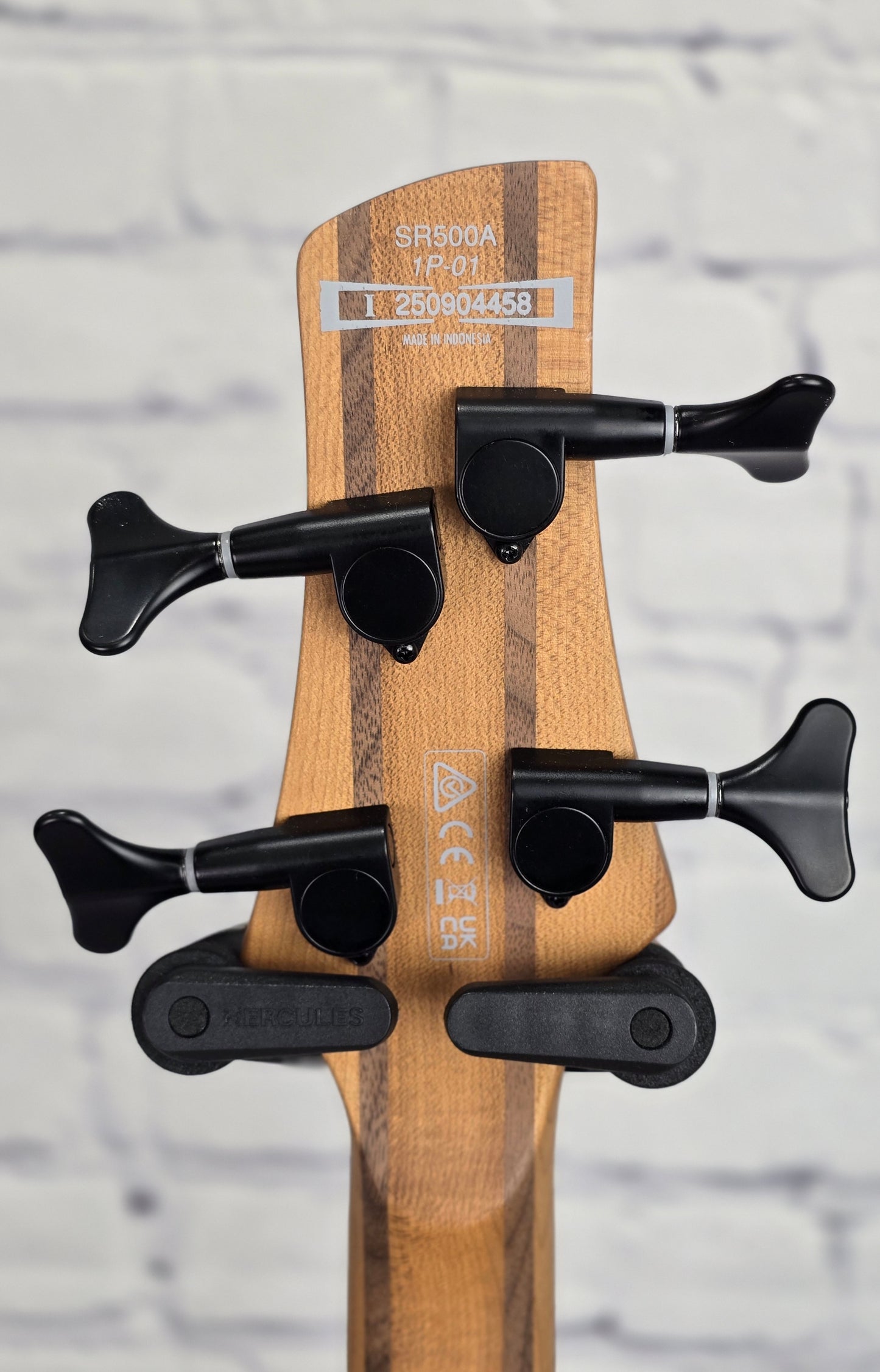 Ibanez SR500A MHL 4 String Bass Mahogany Brown Burst Low Gloss