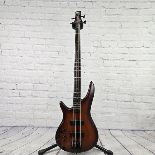 Ibanez SR500AL MHL Left Handed 4 String Bass Mahogany Brown Burst Low Gloss Lefty