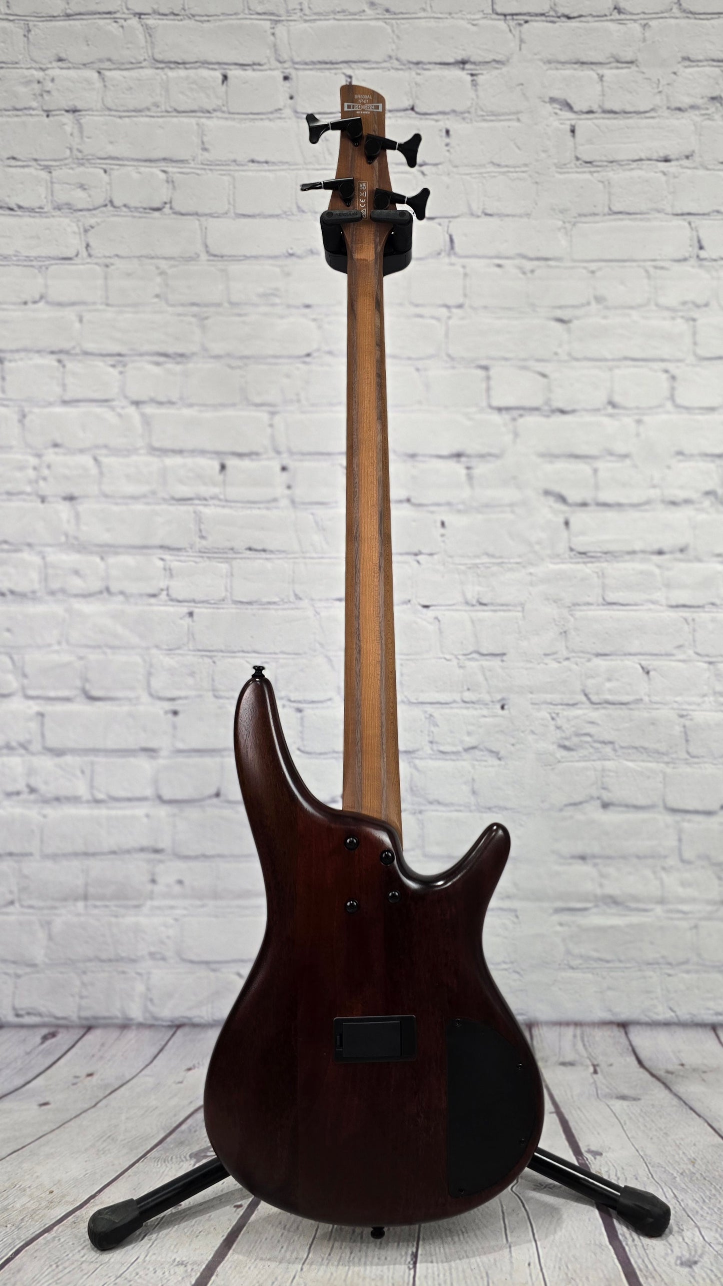 Ibanez SR500AL MHL Left Handed 4 String Bass Mahogany Brown Burst Low Gloss Lefty