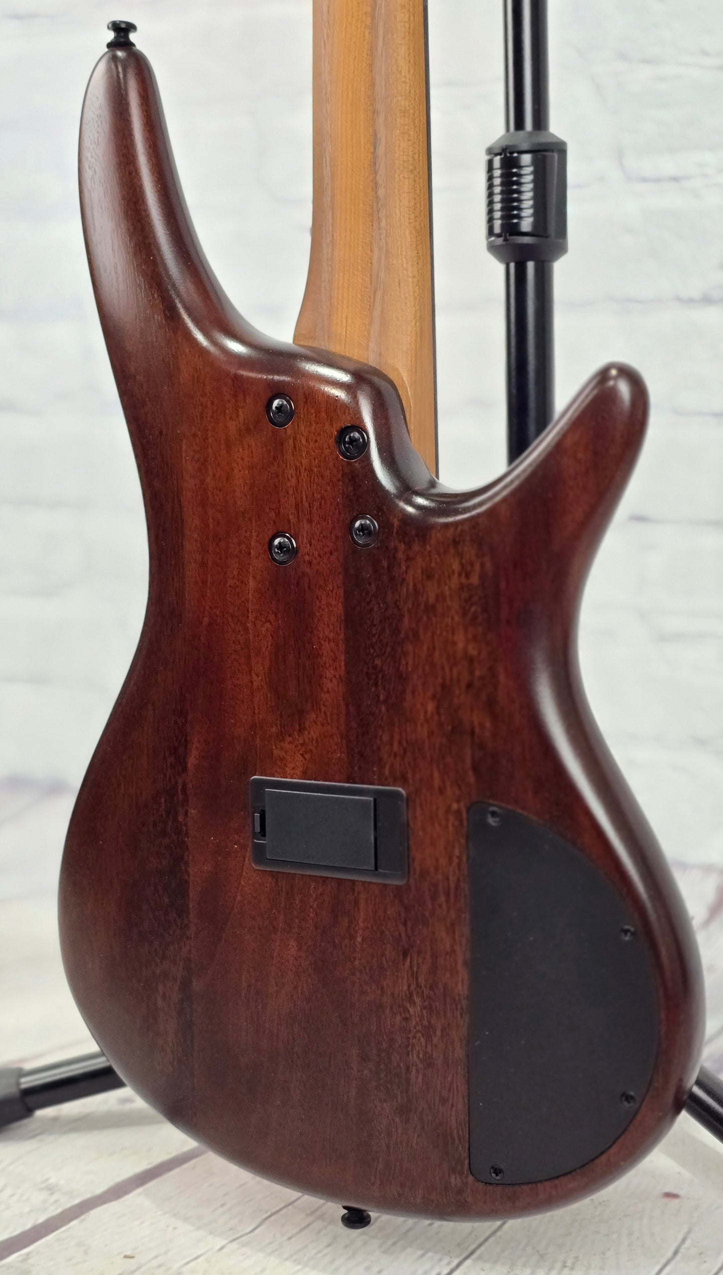 Ibanez SR500AL MHL Left Handed 4 String Bass Mahogany Brown Burst Low Gloss Lefty