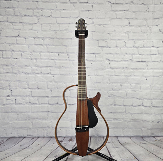 Yamaha Silent Guitar SLG200S NT 6 String Silent Acoustic Guitar Steel Strings Natural