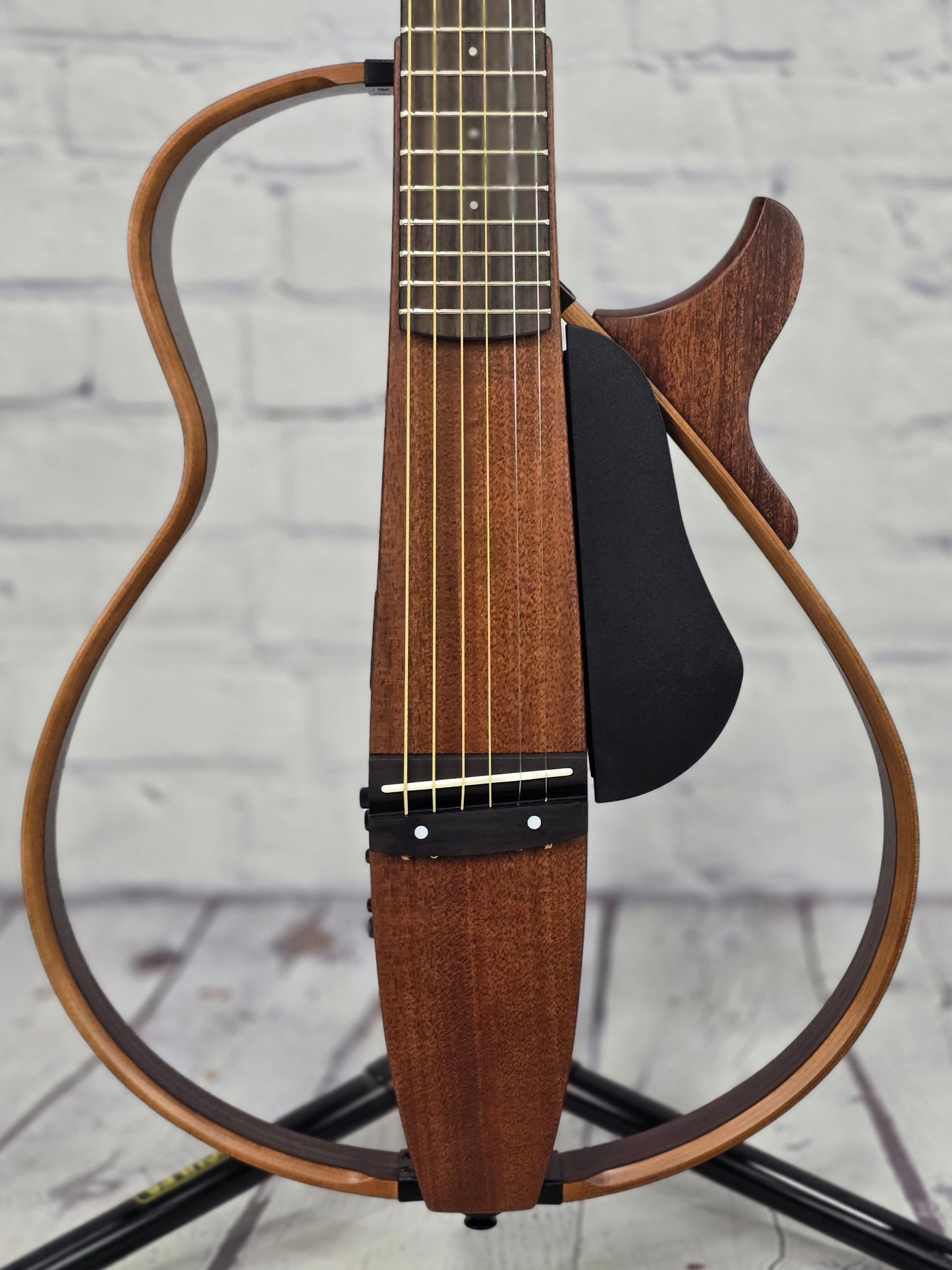 Yamaha Silent Guitar SLG200S NT 6 String Silent Acoustic Guitar Steel Strings Natural