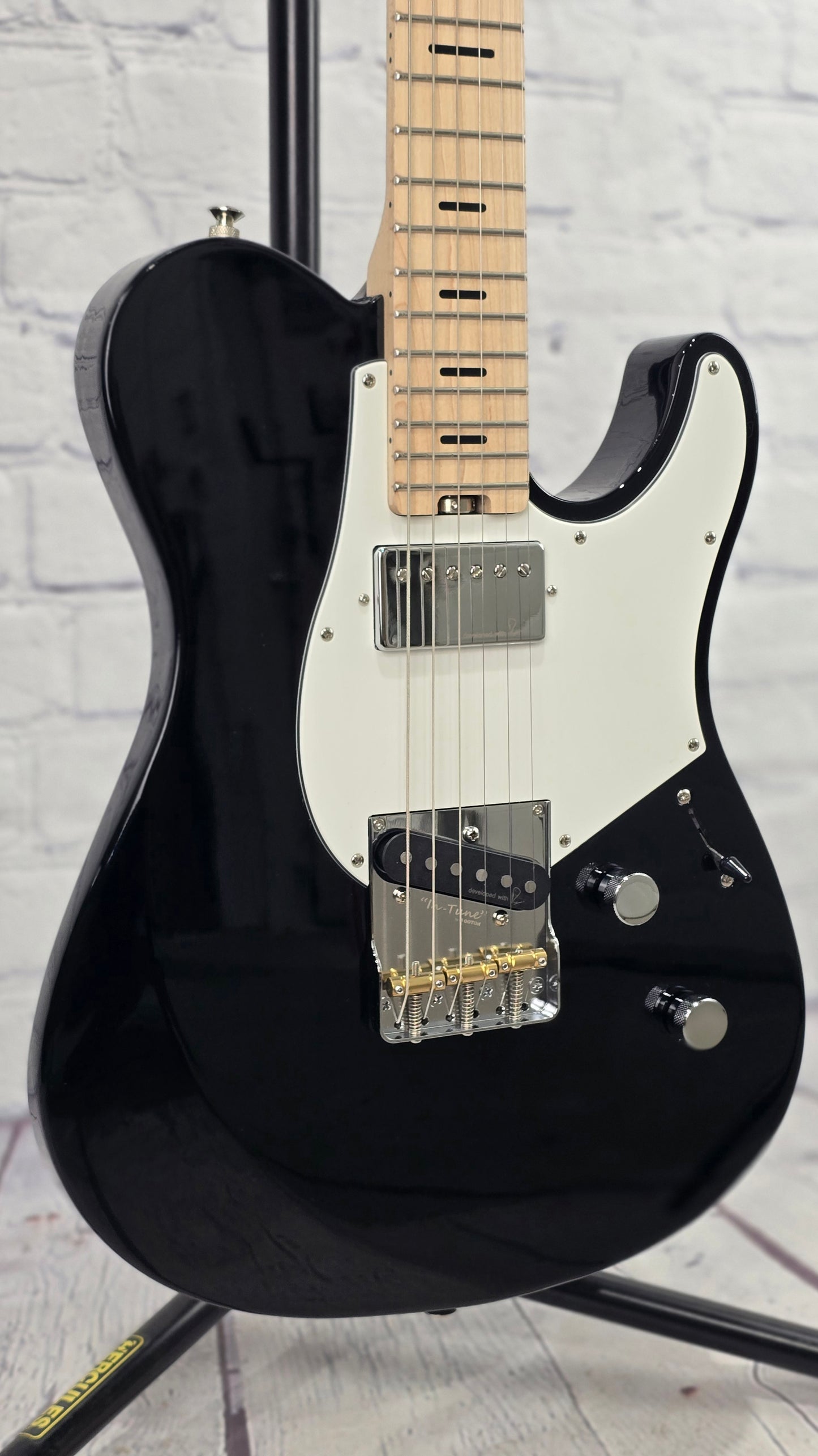 Yamaha Pacifica Standard PACS+11SM 6 String Electric Guitar Black w/Maple