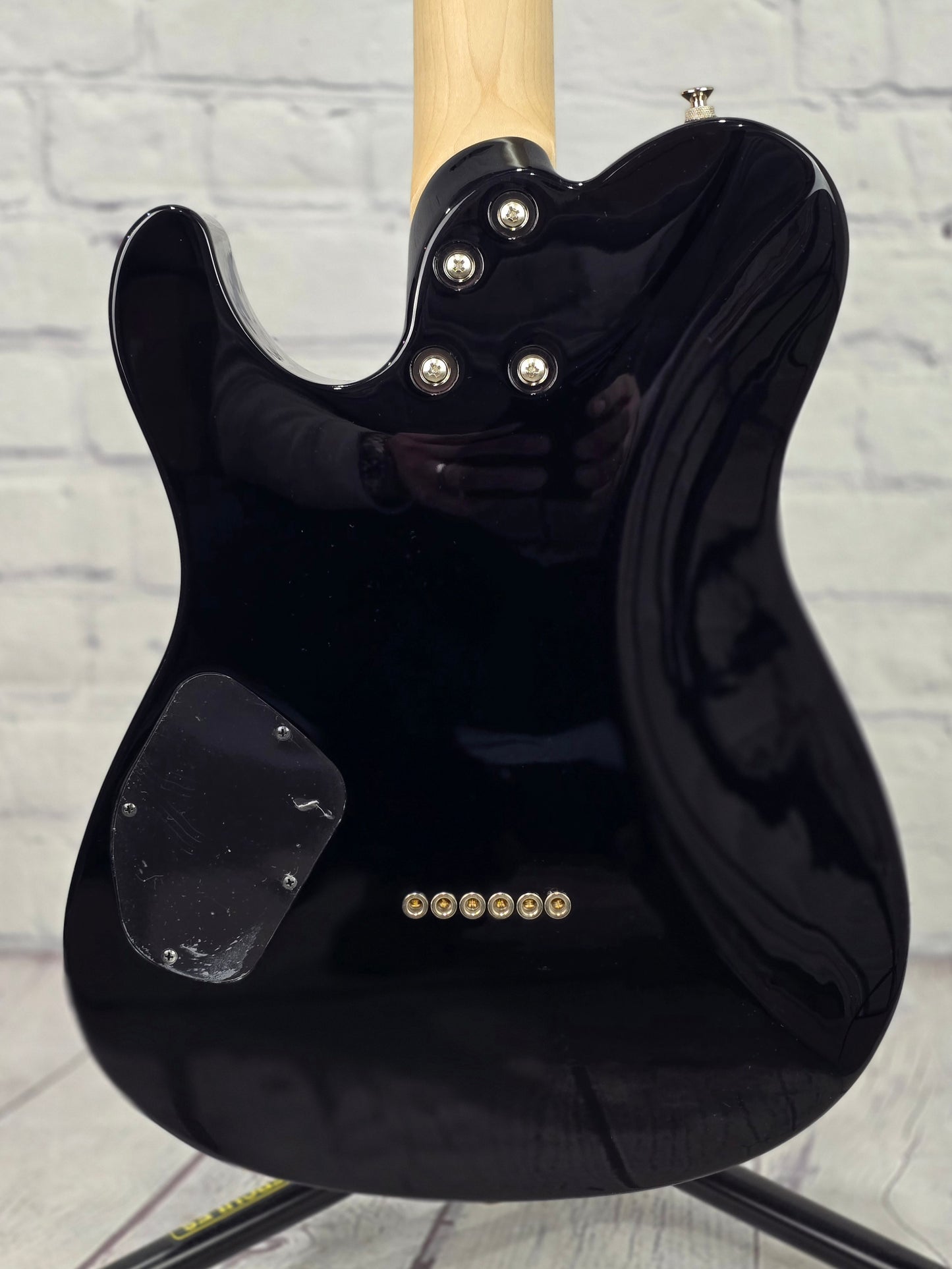 Yamaha Pacifica Standard PACS+11SM 6 String Electric Guitar Black w/Maple