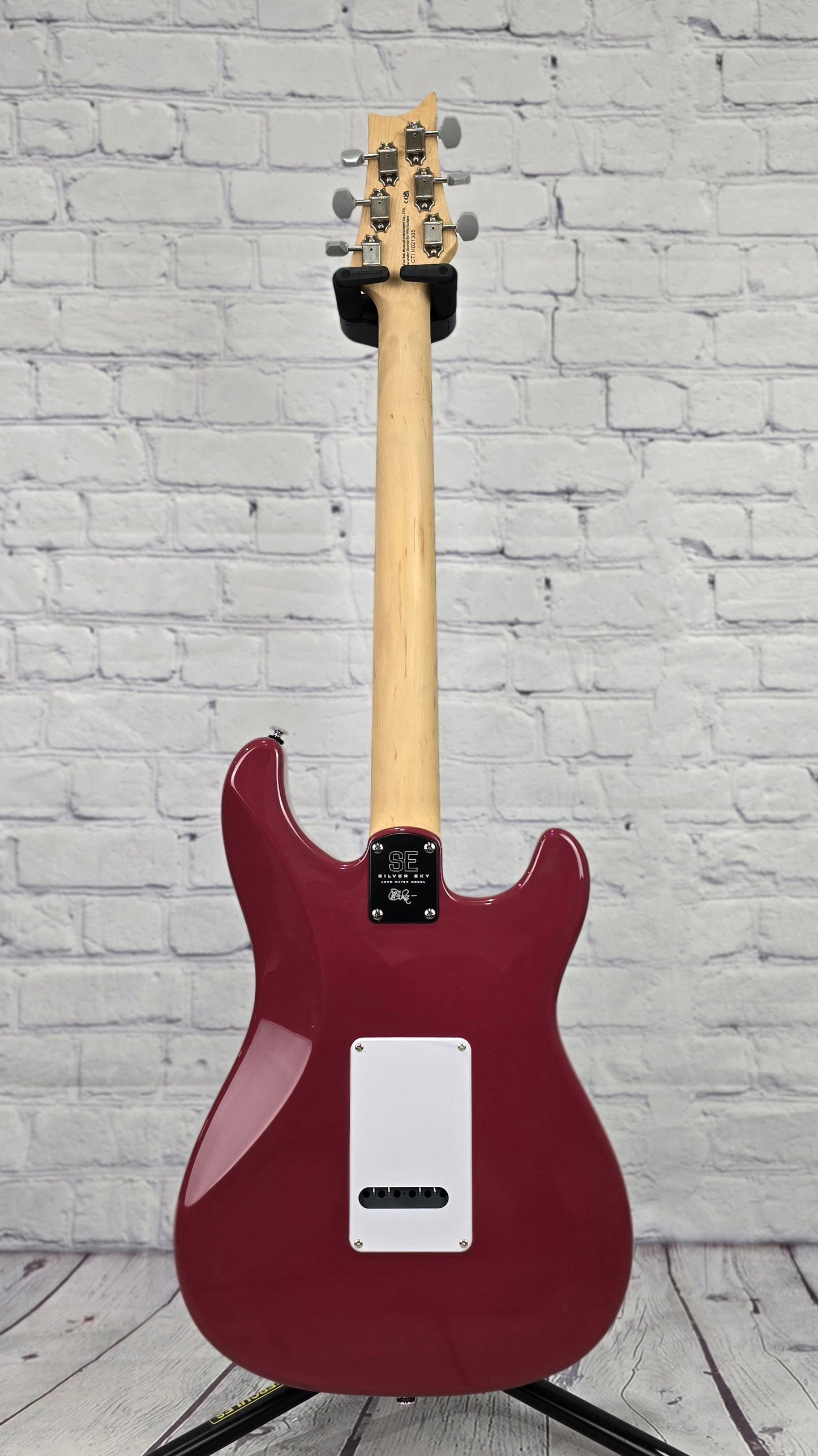 Paul Reed Smith PRS Guitars SE Silver Sky Left Handed John Mayer Electric Guitar Derby Red Lefty