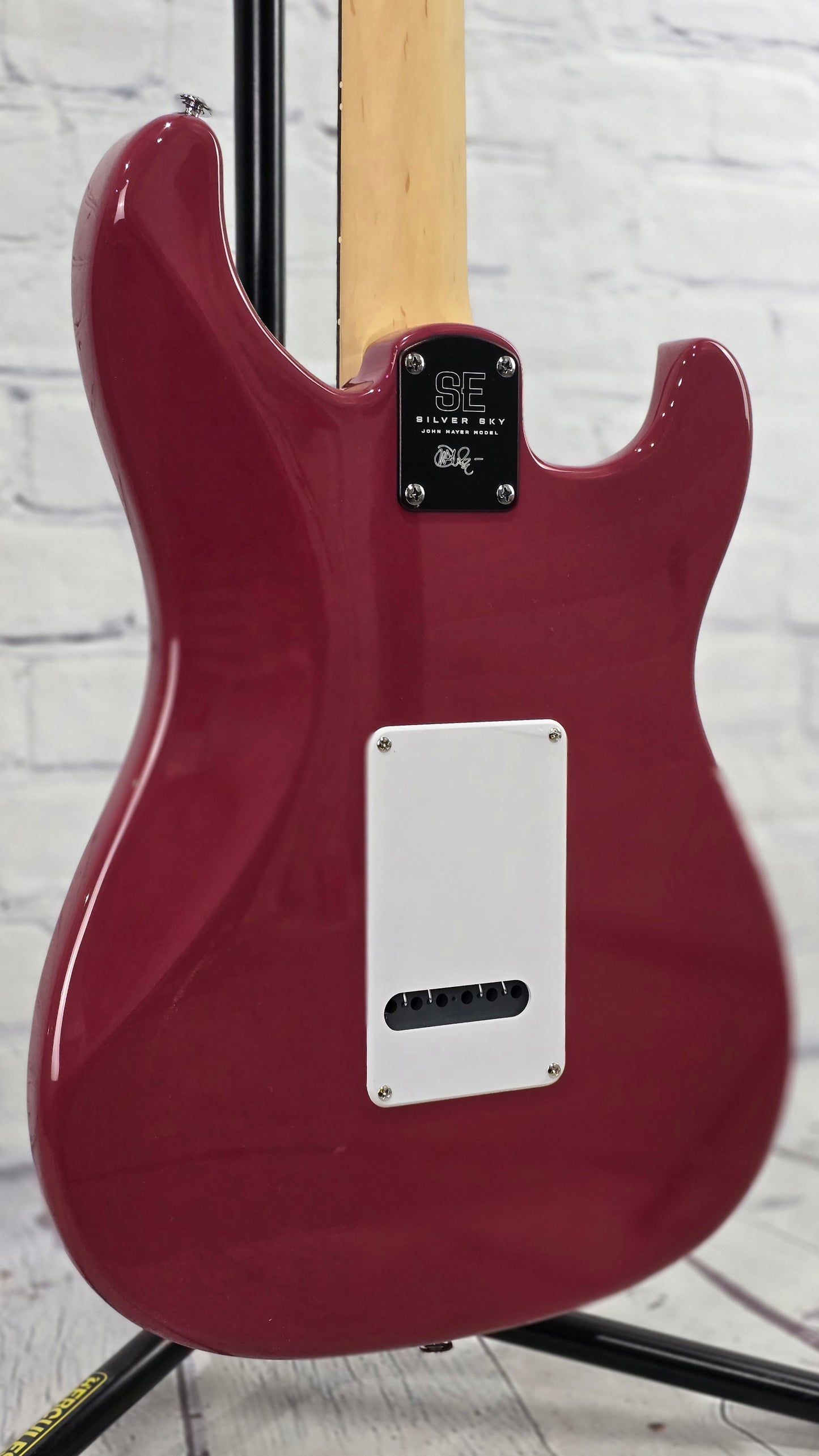 Paul Reed Smith PRS Guitars SE Silver Sky Left Handed John Mayer Electric Guitar Derby Red Lefty