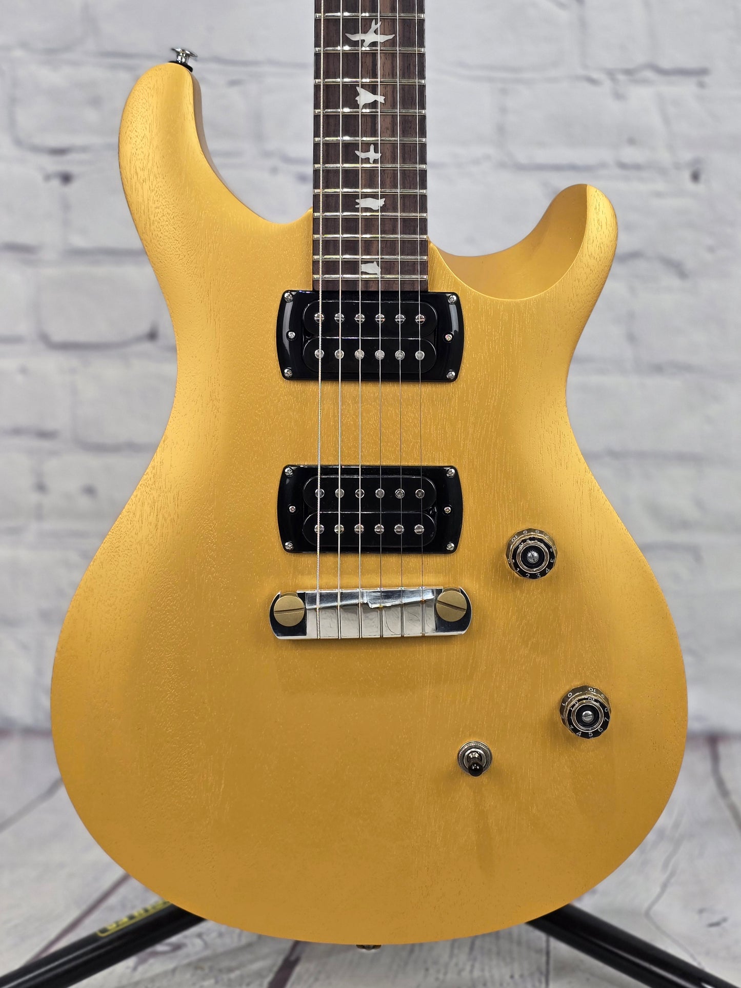 Paul Reed Smith PRS Guitars SE CE24 Standard 6 String Electric Guitar Satin Metallic Gold