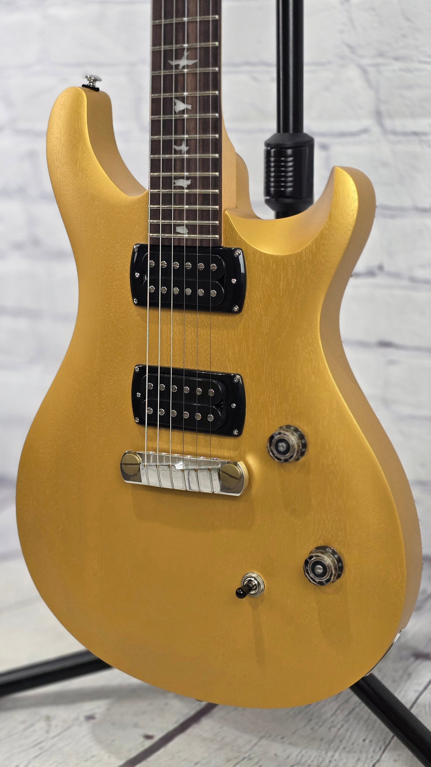 Paul Reed Smith PRS Guitars SE CE24 Standard 6 String Electric Guitar Satin Metallic Gold