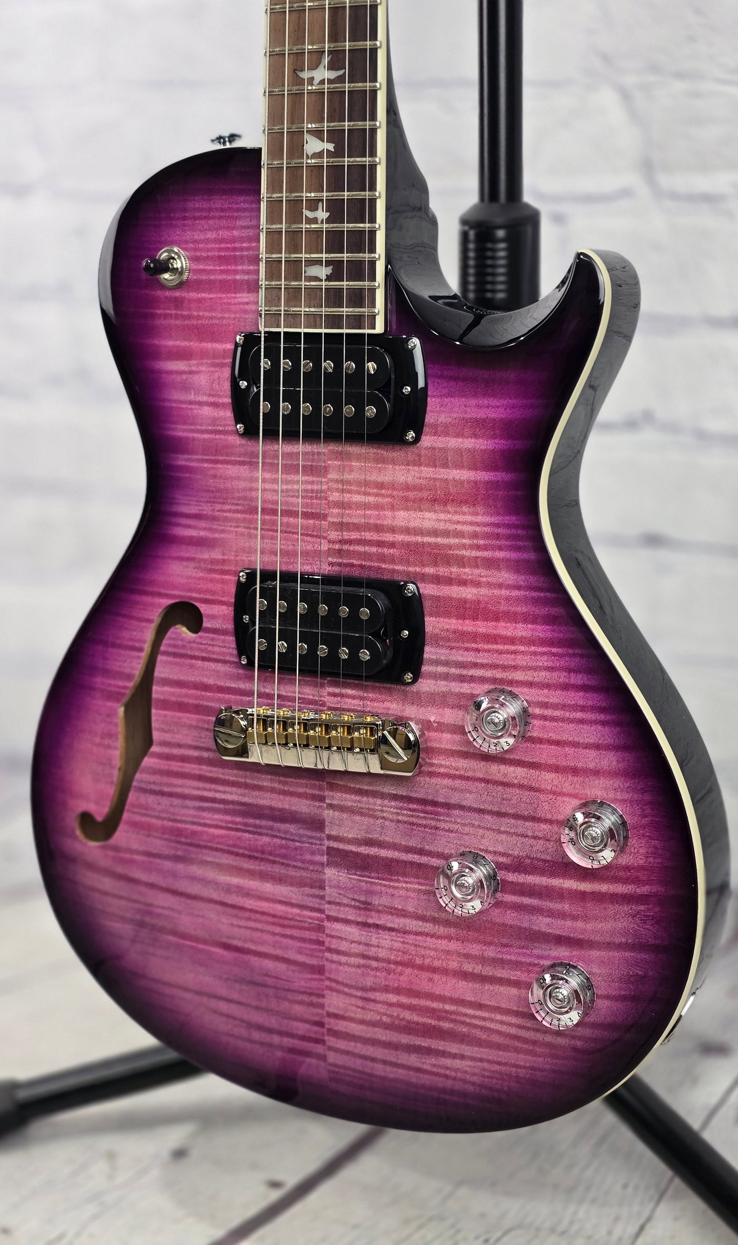 Paul Reed Smith PRS Guitars SE Zach Myers Semi Hollow Electric Guitar Elderberry Burst