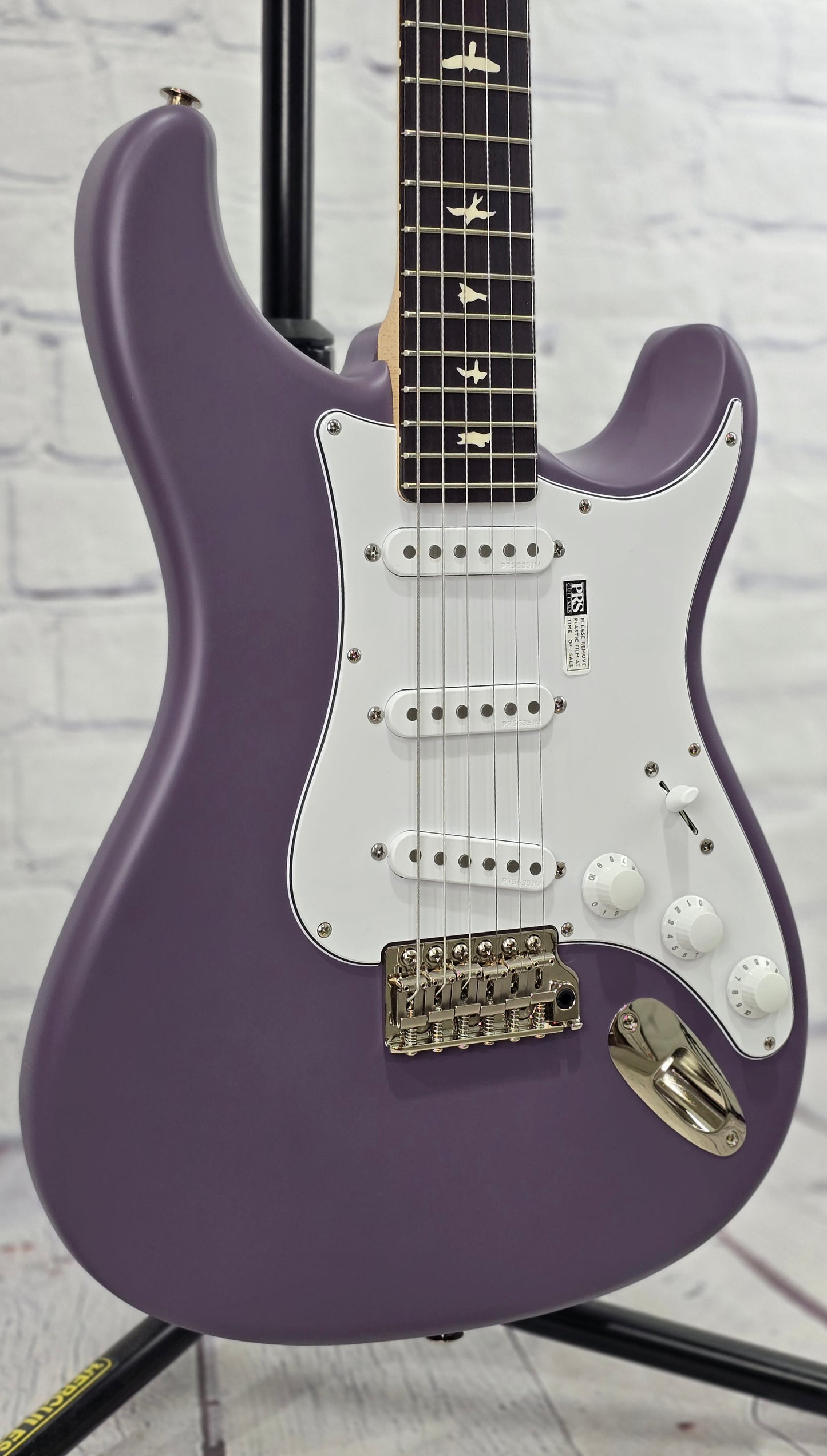 Paul Reed Smith PRS Guitars Silver Sky Electric Guitar John Mayer Black Plum Satin Rosewood