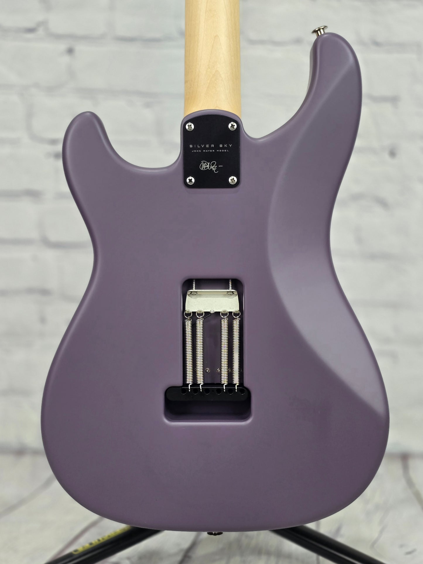 Paul Reed Smith PRS Guitars Silver Sky Electric Guitar John Mayer Black Plum Satin Rosewood