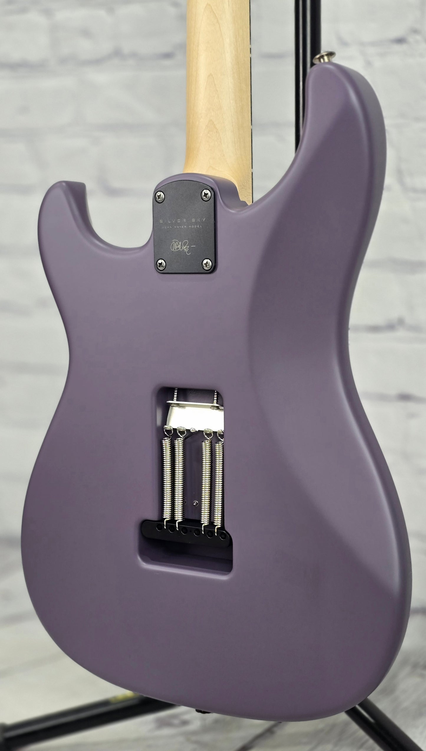 Paul Reed Smith PRS Guitars Silver Sky Electric Guitar John Mayer Black Plum Satin Rosewood