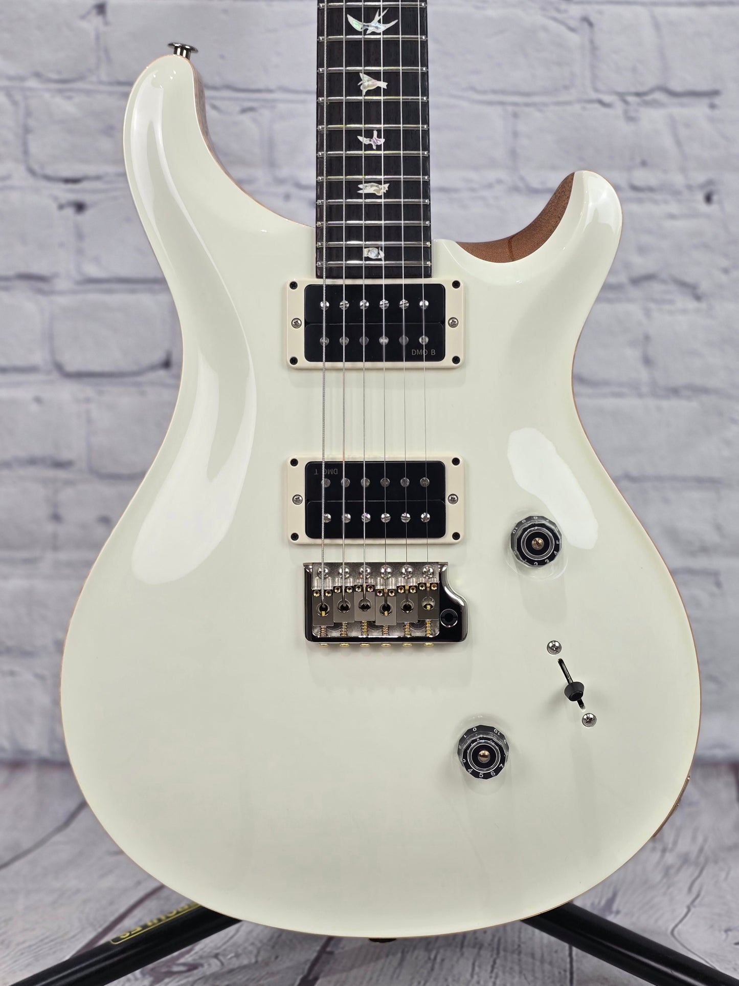 Paul Reed Smith PRS Guitar Custom 24 Core Electric Guitar Antique White Natural Back