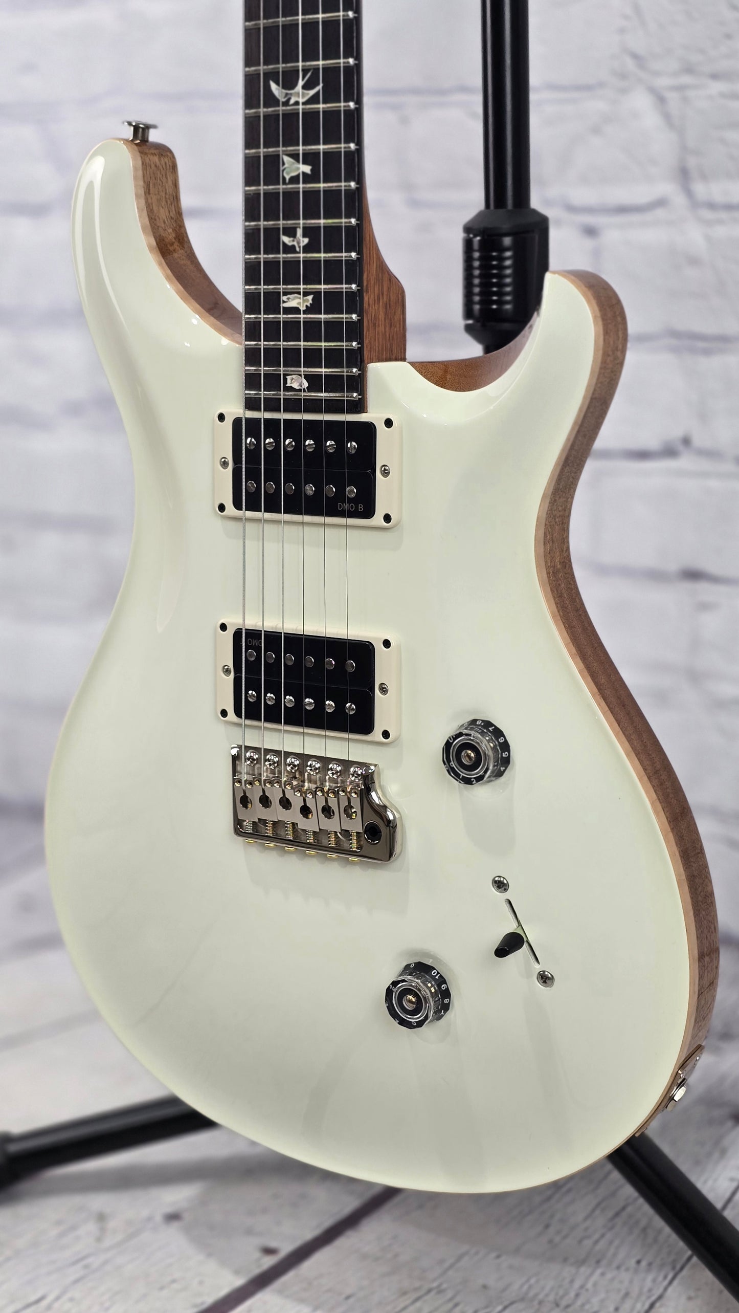 Paul Reed Smith PRS Guitar Custom 24 Core Electric Guitar Antique White Natural Back