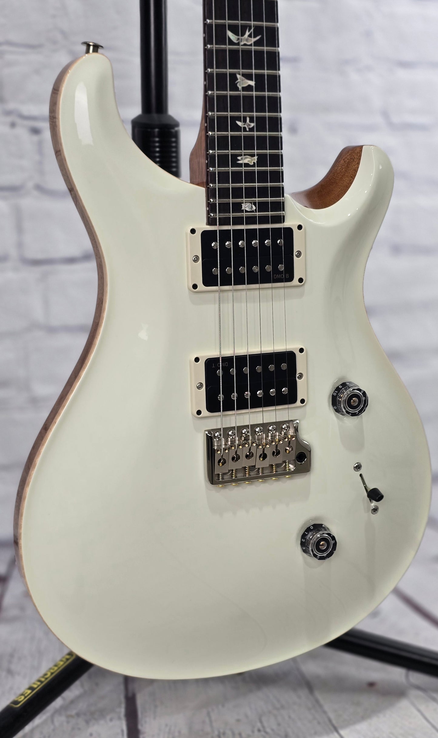 Paul Reed Smith PRS Guitar Custom 24 Core Electric Guitar Antique White Natural Back
