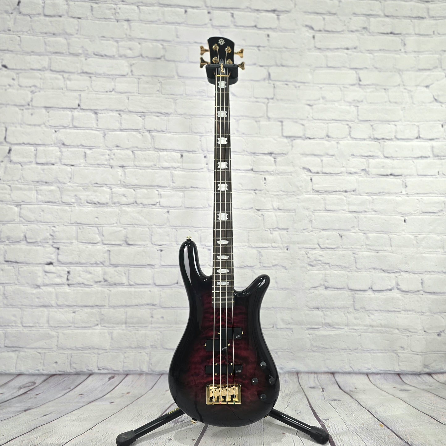 Spector NS-2 Icon Bolt-On 4 String Bass Black Cherry Gloss