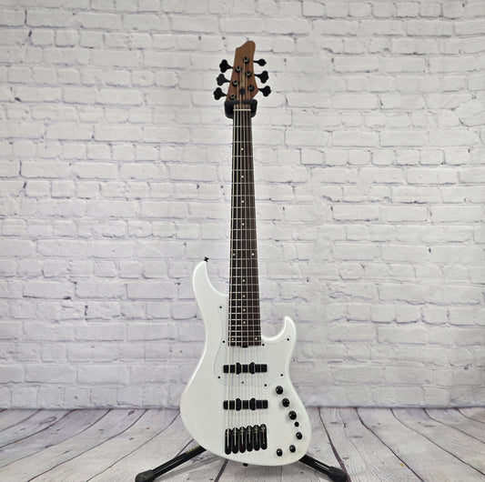 Ibanez Mode MDM1006 PW 6 String Bass Pearl White