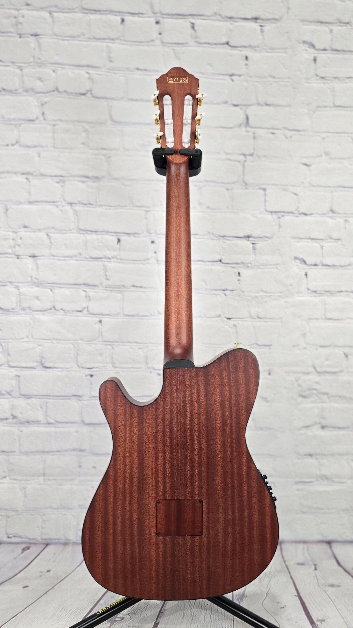 Ibanez FRH10N BSF 6 String Nylon Acoustic Guitar Brown Sunburst Flat