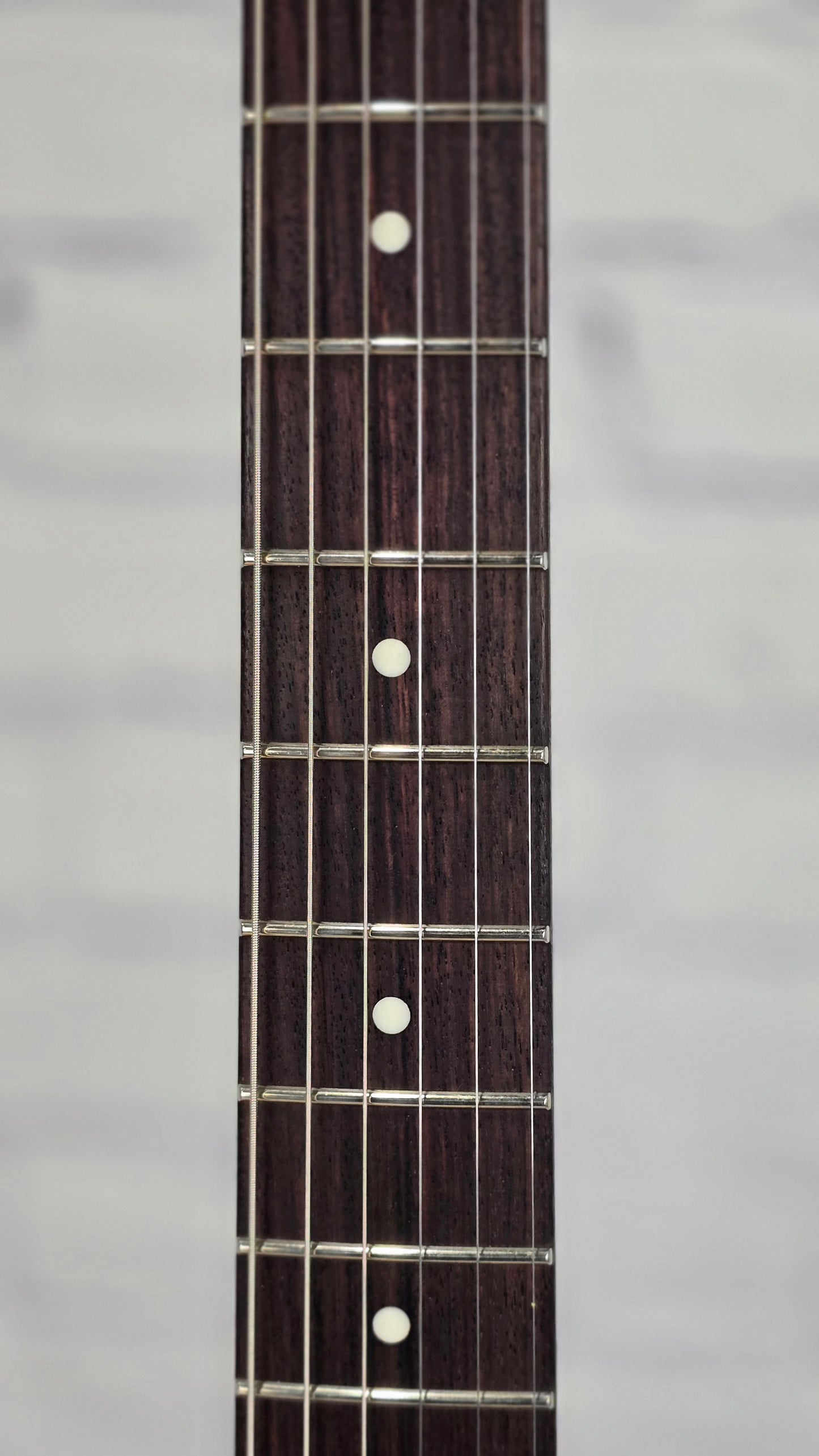 Frank Brothers Sonar 6 String Electric Guitar Faded Fiesta Red Light Aged Relic