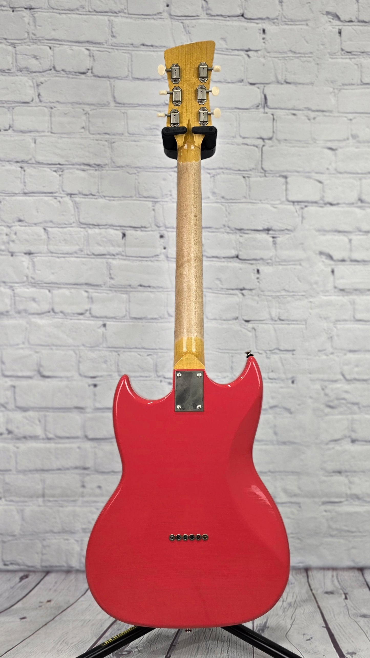 Frank Brothers Sonar 6 String Electric Guitar Faded Fiesta Red Light Aged Relic