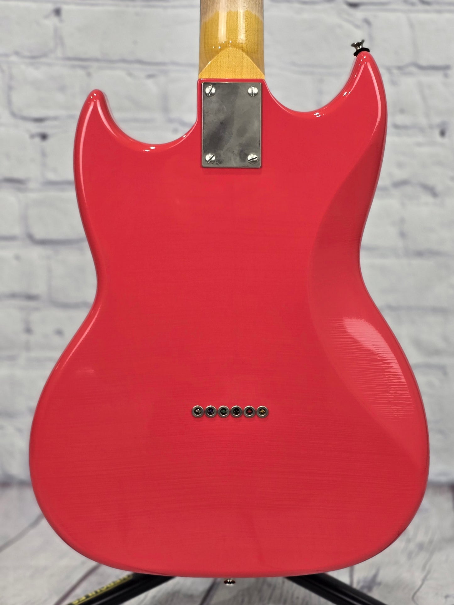 Frank Brothers Sonar 6 String Electric Guitar Faded Fiesta Red Light Aged Relic