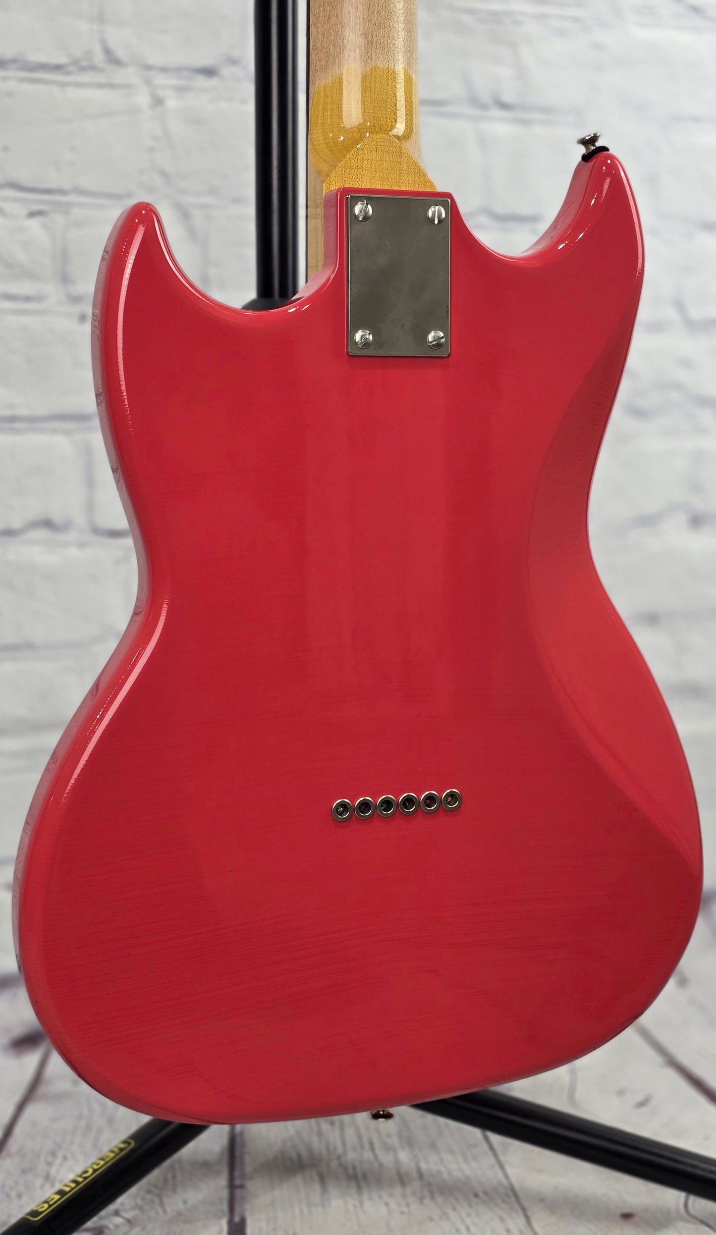 Frank Brothers Sonar 6 String Electric Guitar Faded Fiesta Red Light Aged Relic